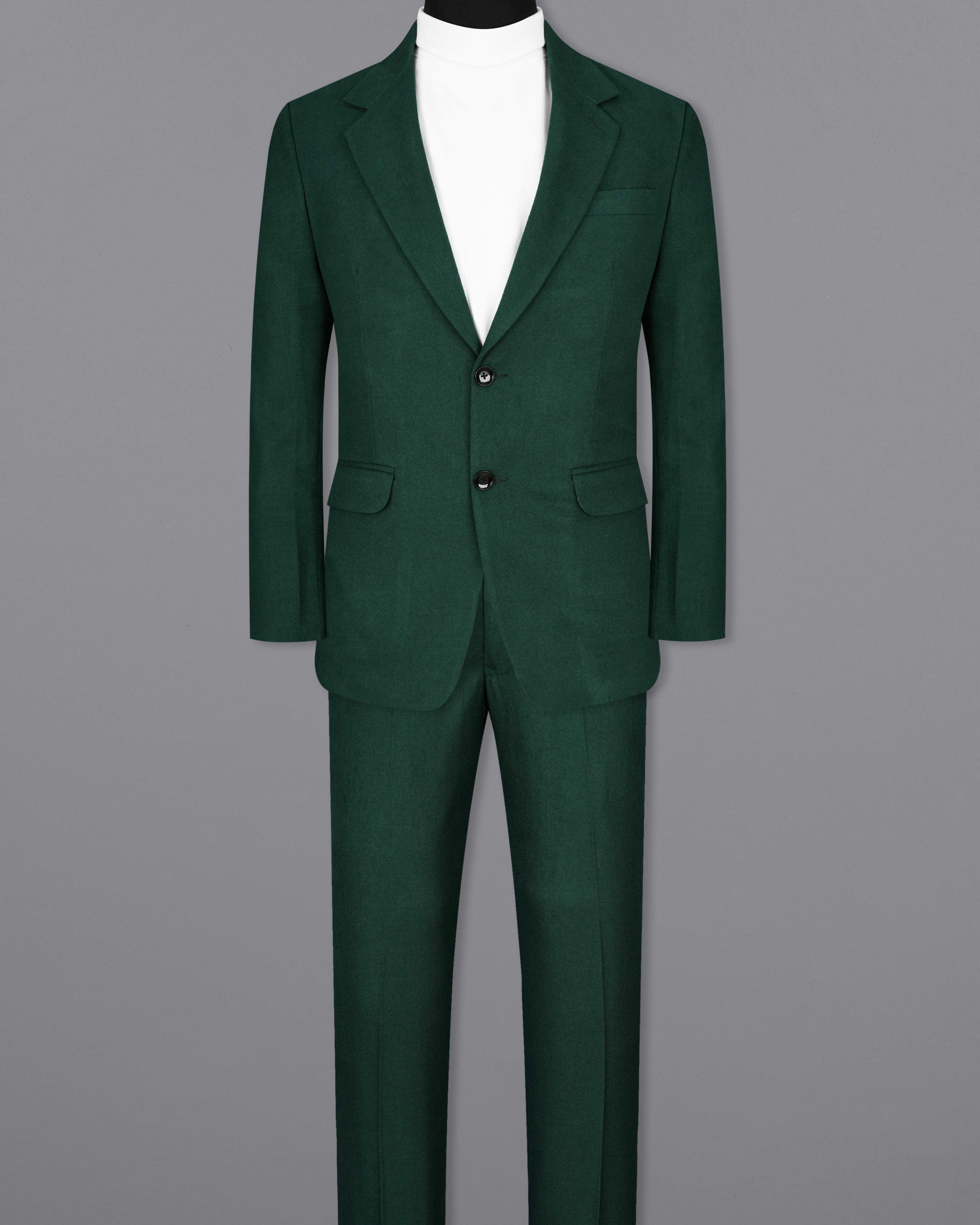 Celtic Green Single Breasted Suit