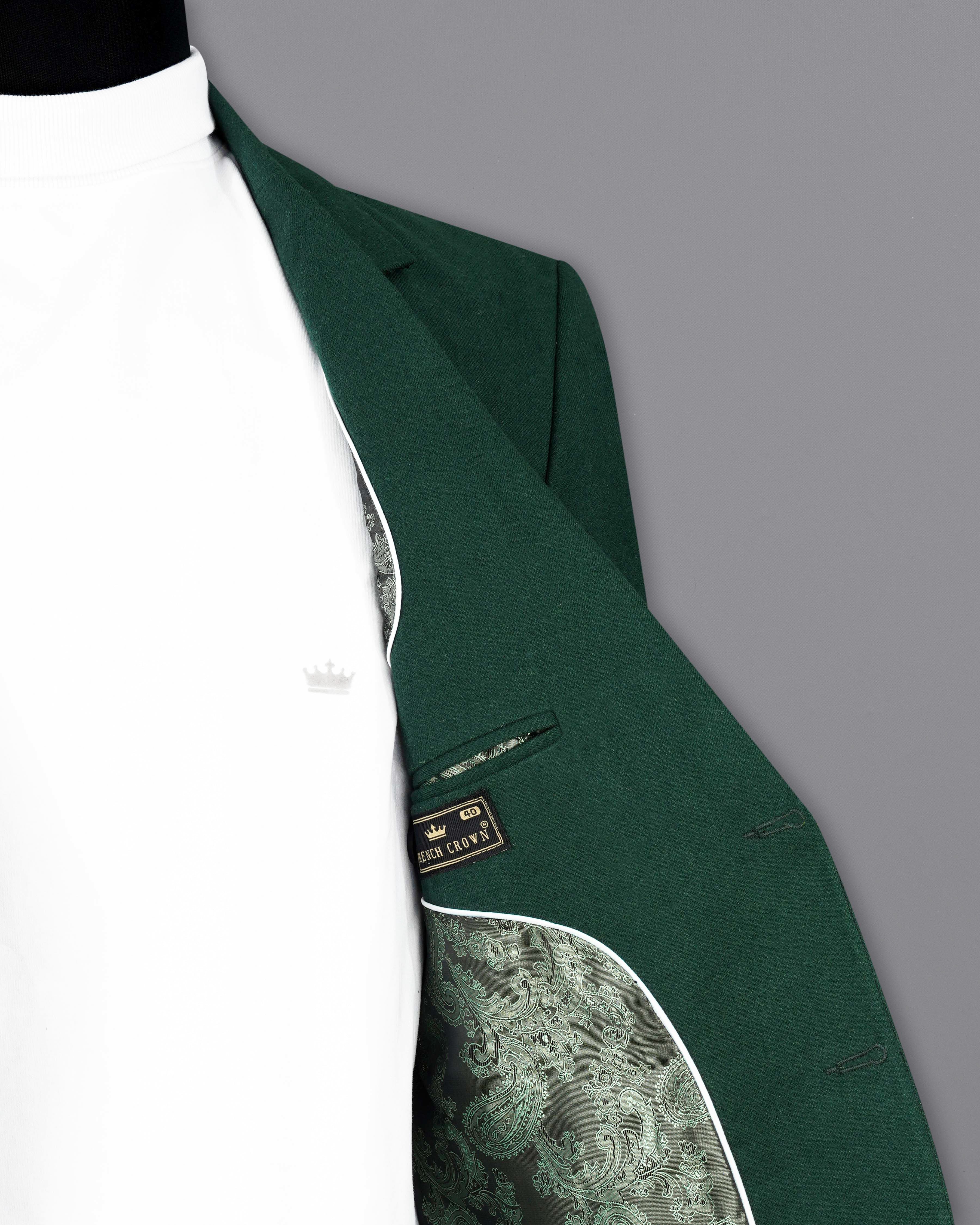 Celtic Green Single Breasted Suit