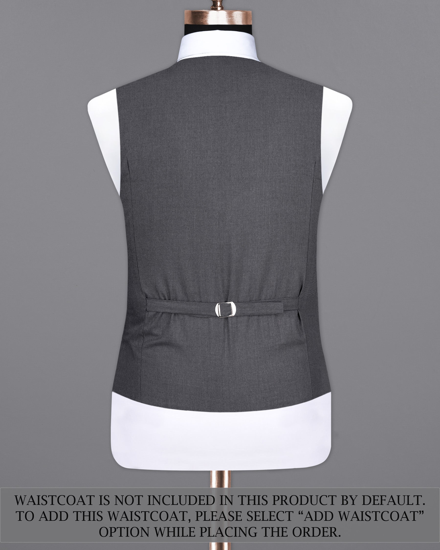 Wenge Gray Double Breasted Suit