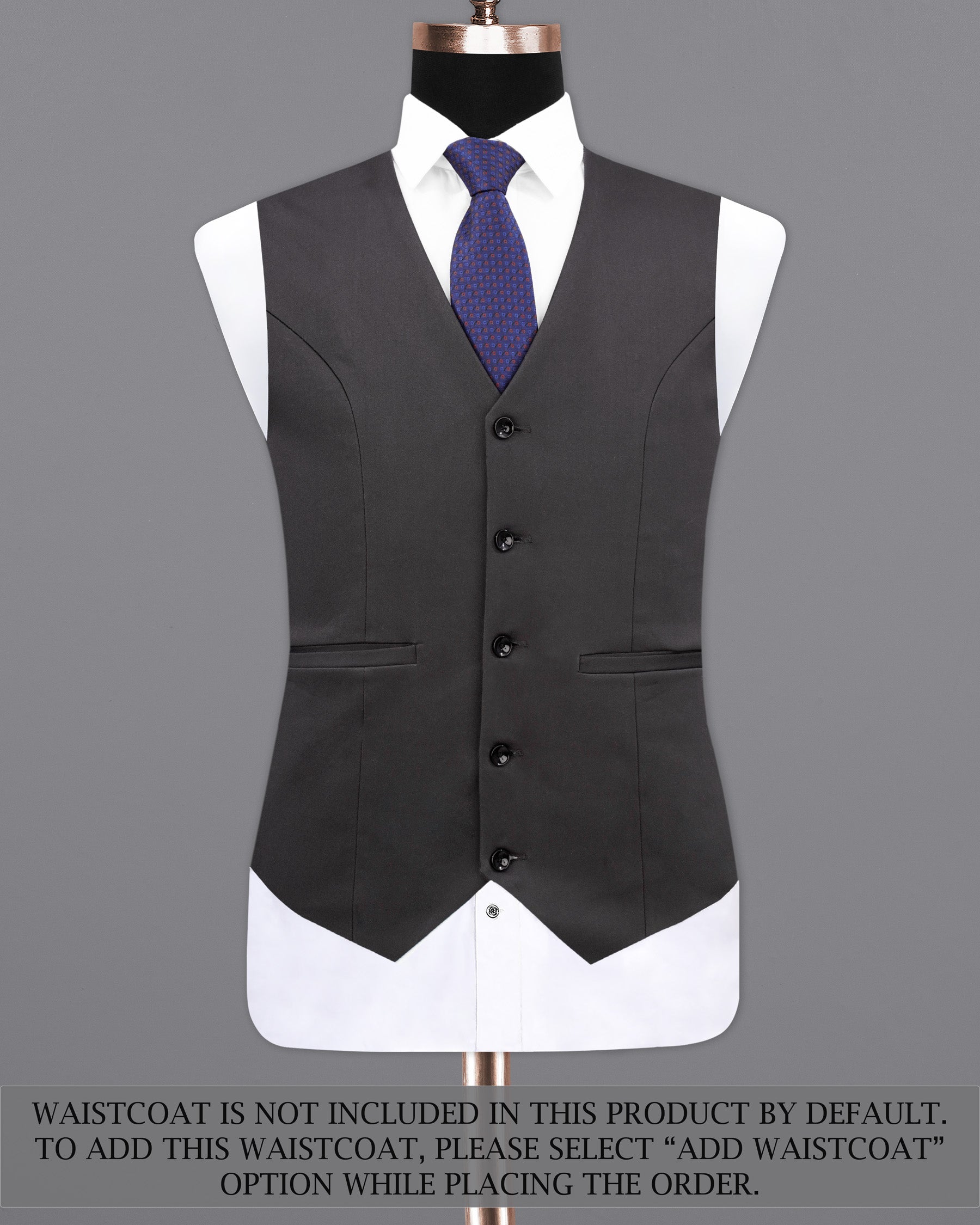 Piano Gray Premium Cotton Suit