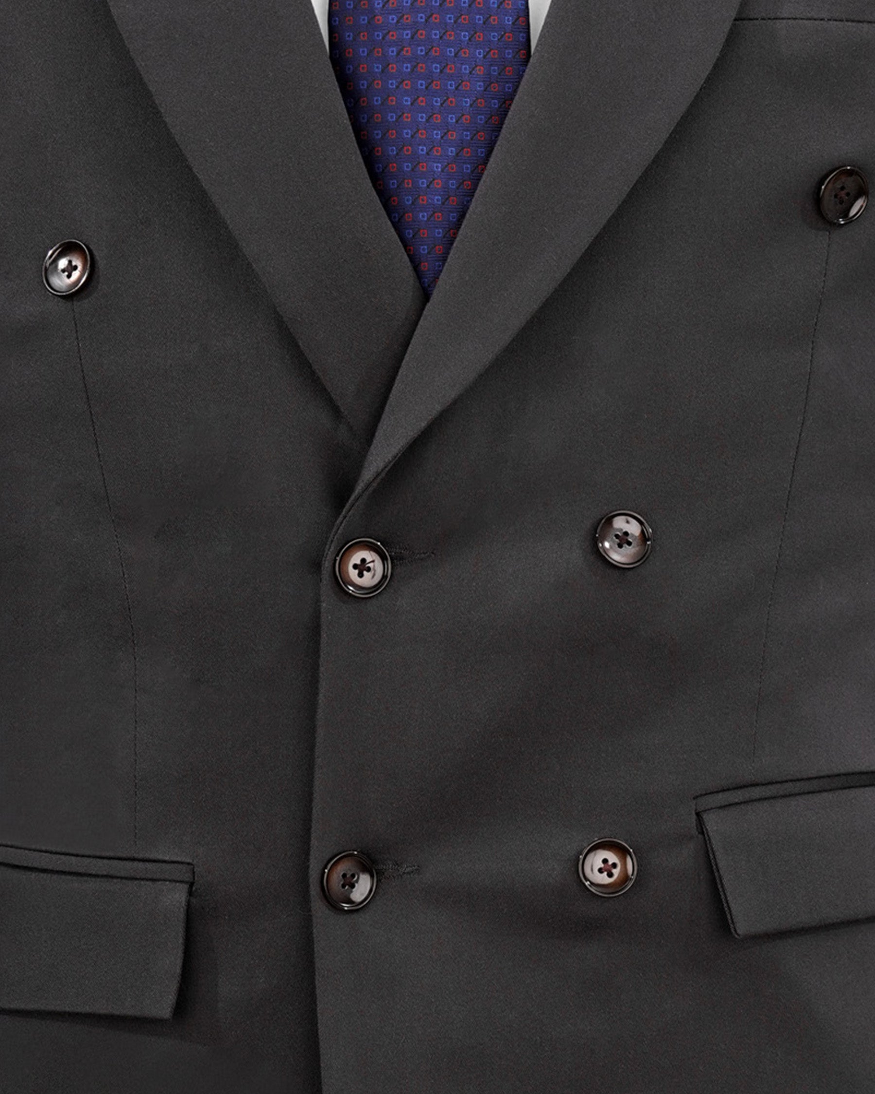 Piano Gray Premium Cotton Suit