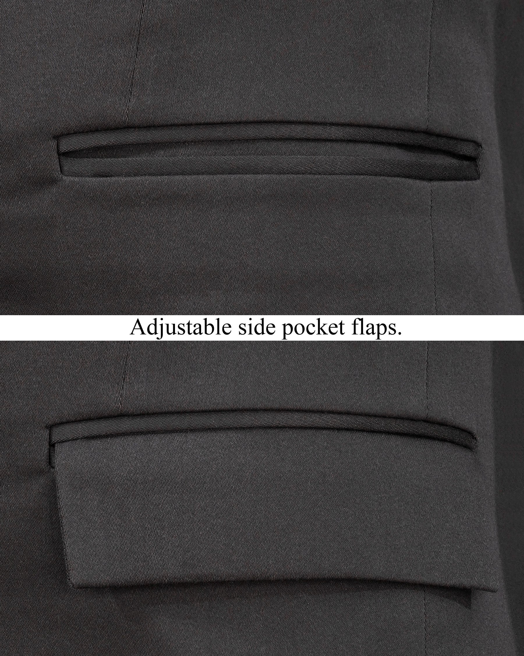 Piano Gray Premium Cotton Suit