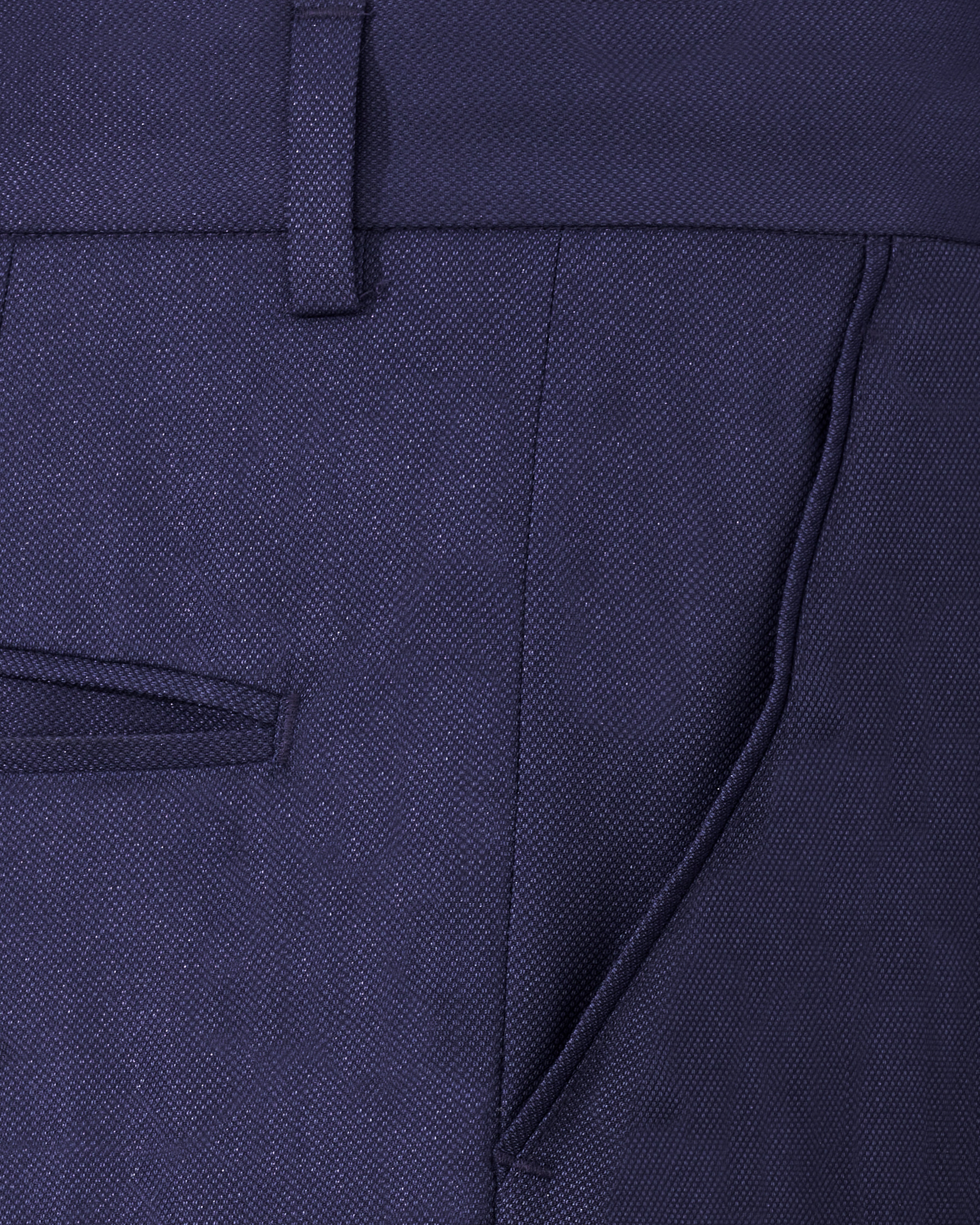 Ebony Clay Blue Double Breasted Suit