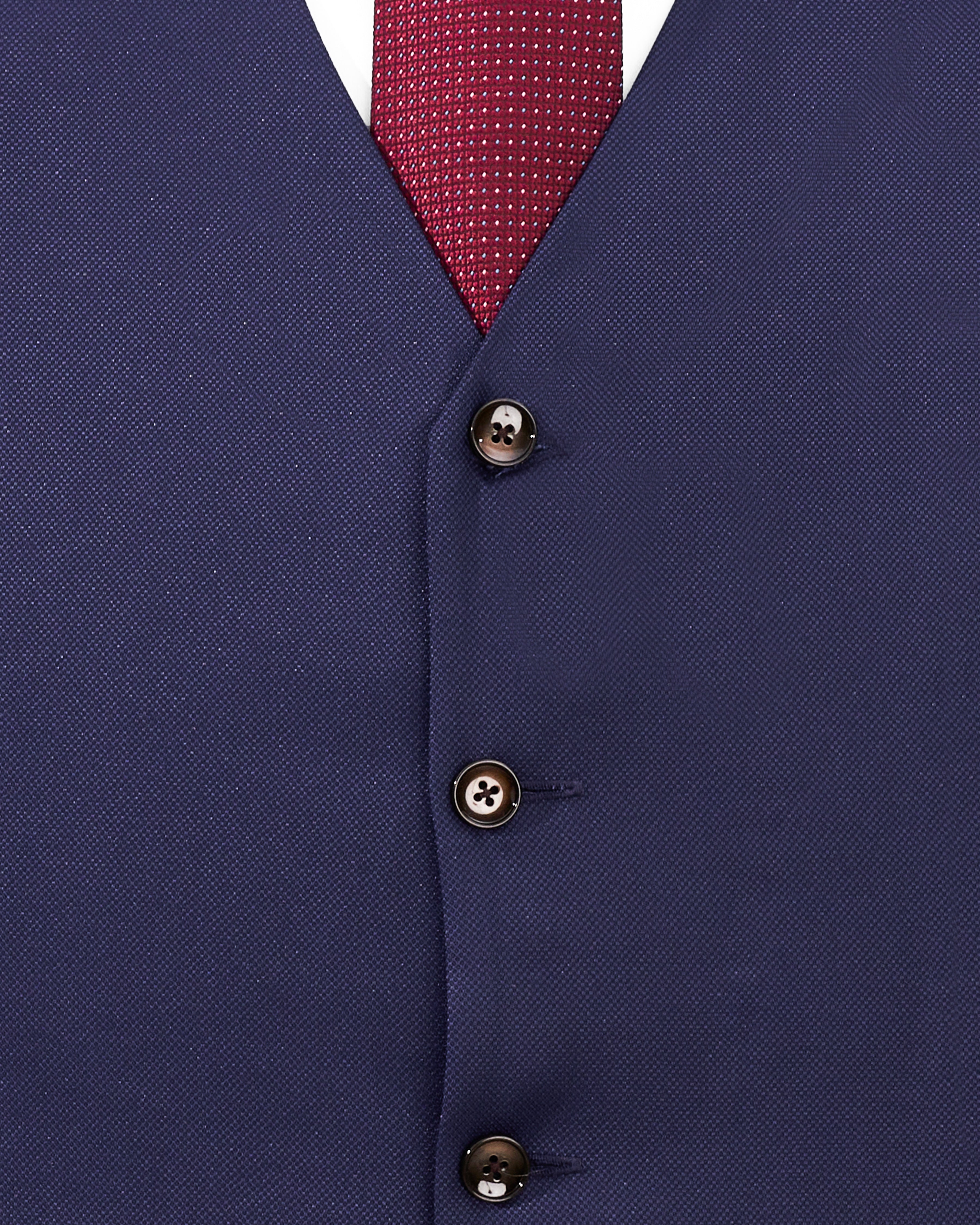 Ebony Clay Blue Double Breasted Suit