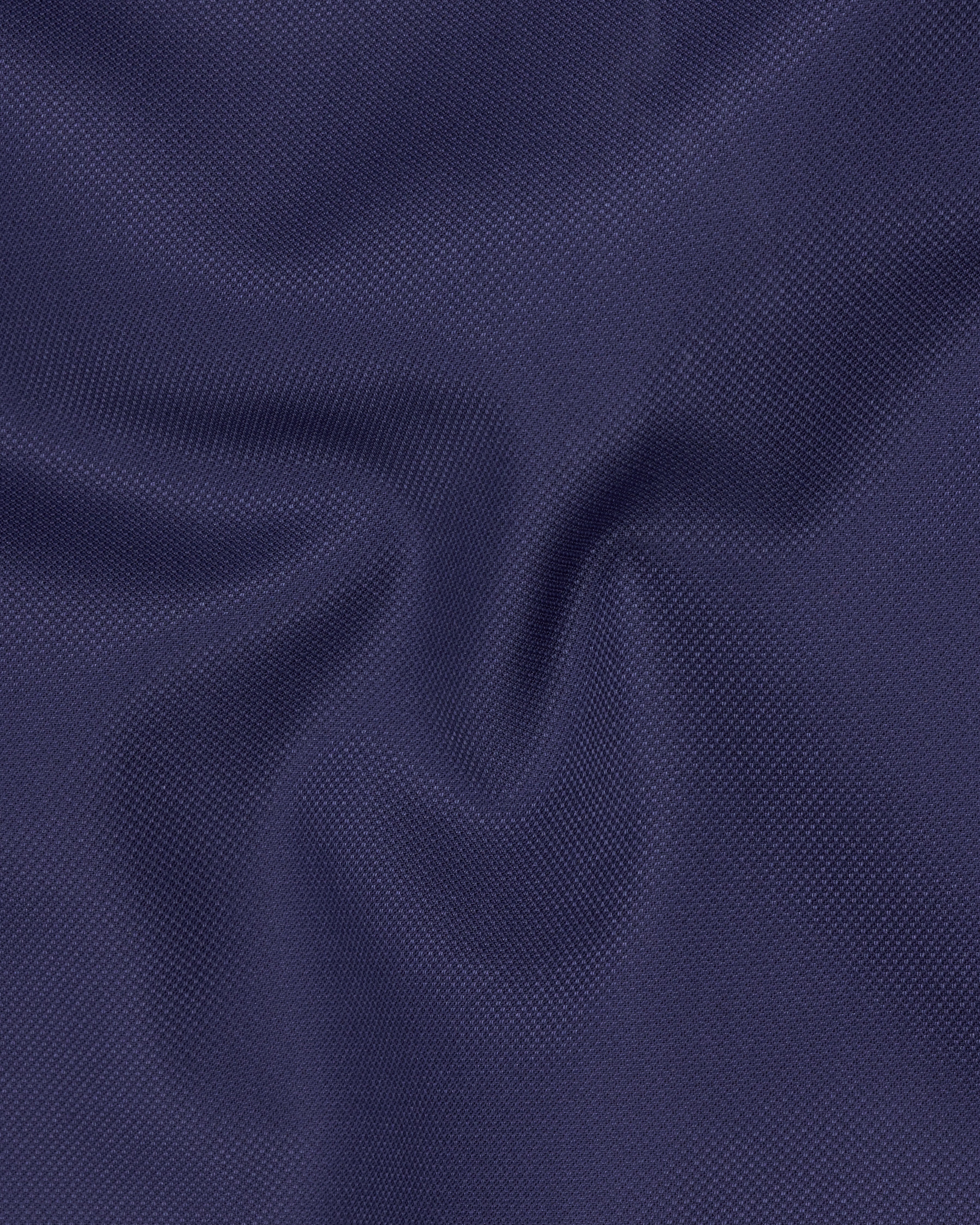 Ebony Clay Blue Double Breasted Suit