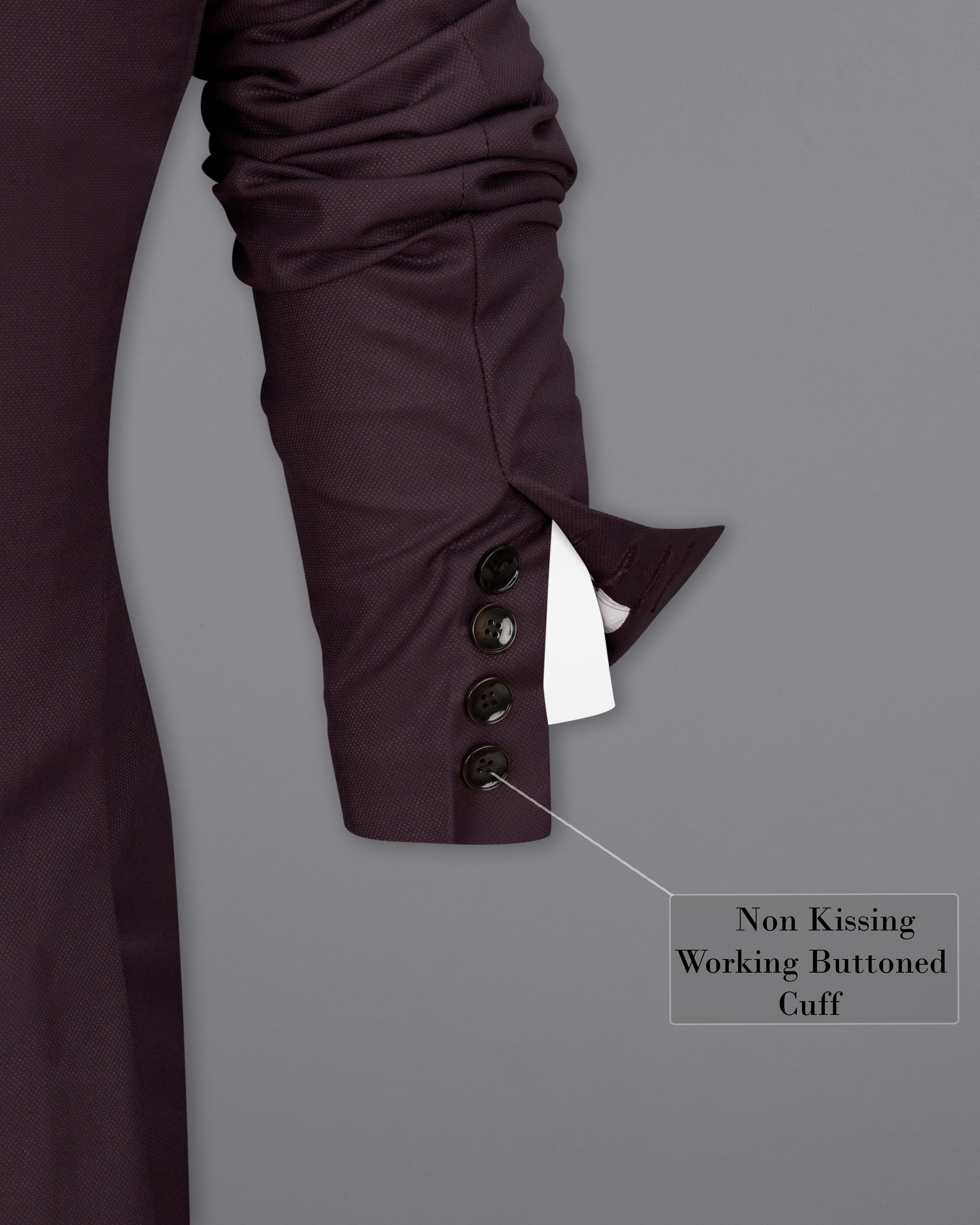 Aubergine Maroon Tuxedo Suit ST2290-BKL-36, ST2290-BKL-38, ST2290-BKL-40, ST2290-BKL-42, ST2290-BKL-44, ST2290-BKL-46, ST2290-BKL-48, ST2290-BKL-50, ST2290-BKL-52, ST2290-BKL-54, ST2290-BKL-56, ST2290-BKL-58, ST2290-BKL-60
