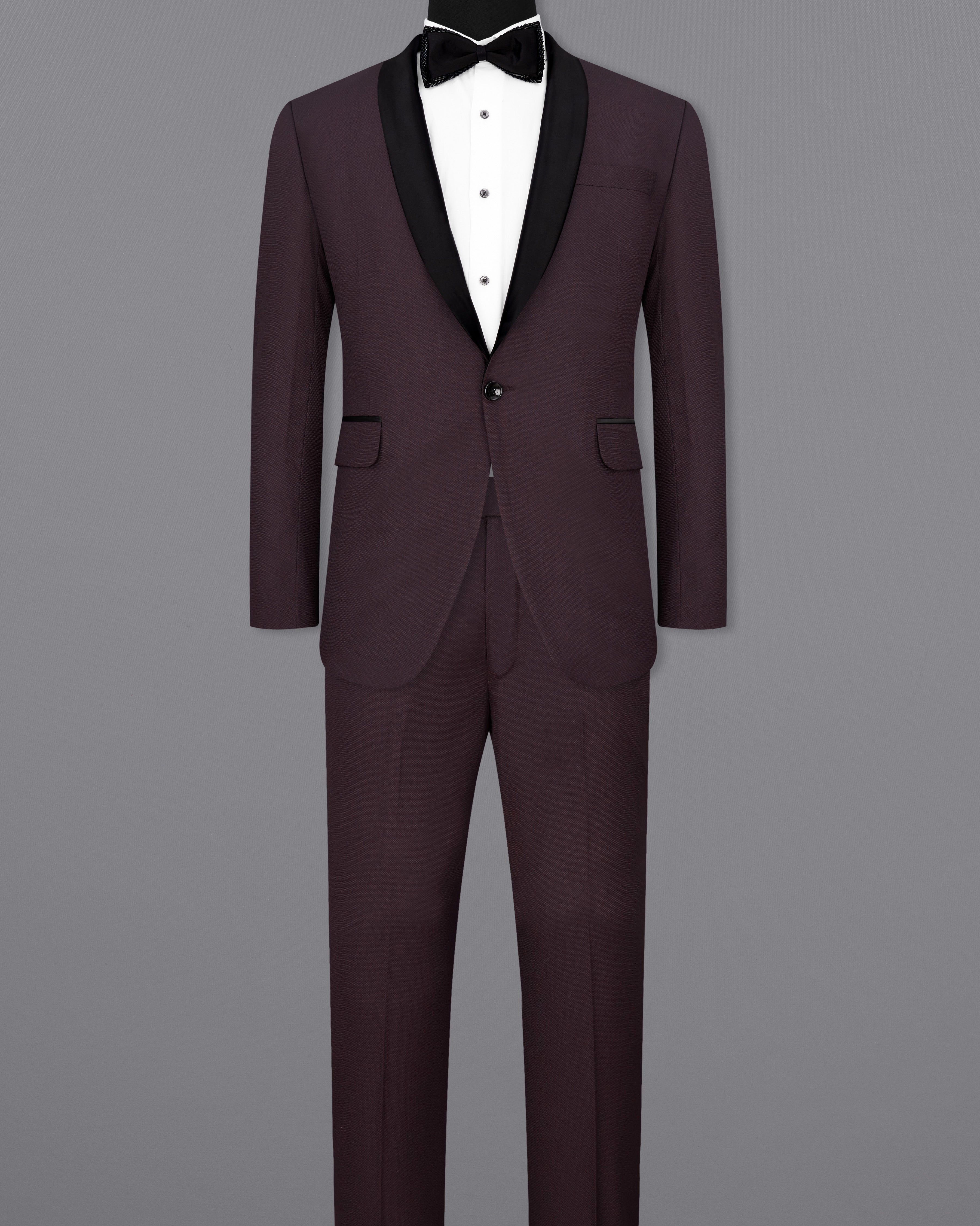 Aubergine Maroon Tuxedo Suit ST2290-BKL-36, ST2290-BKL-38, ST2290-BKL-40, ST2290-BKL-42, ST2290-BKL-44, ST2290-BKL-46, ST2290-BKL-48, ST2290-BKL-50, ST2290-BKL-52, ST2290-BKL-54, ST2290-BKL-56, ST2290-BKL-58, ST2290-BKL-60