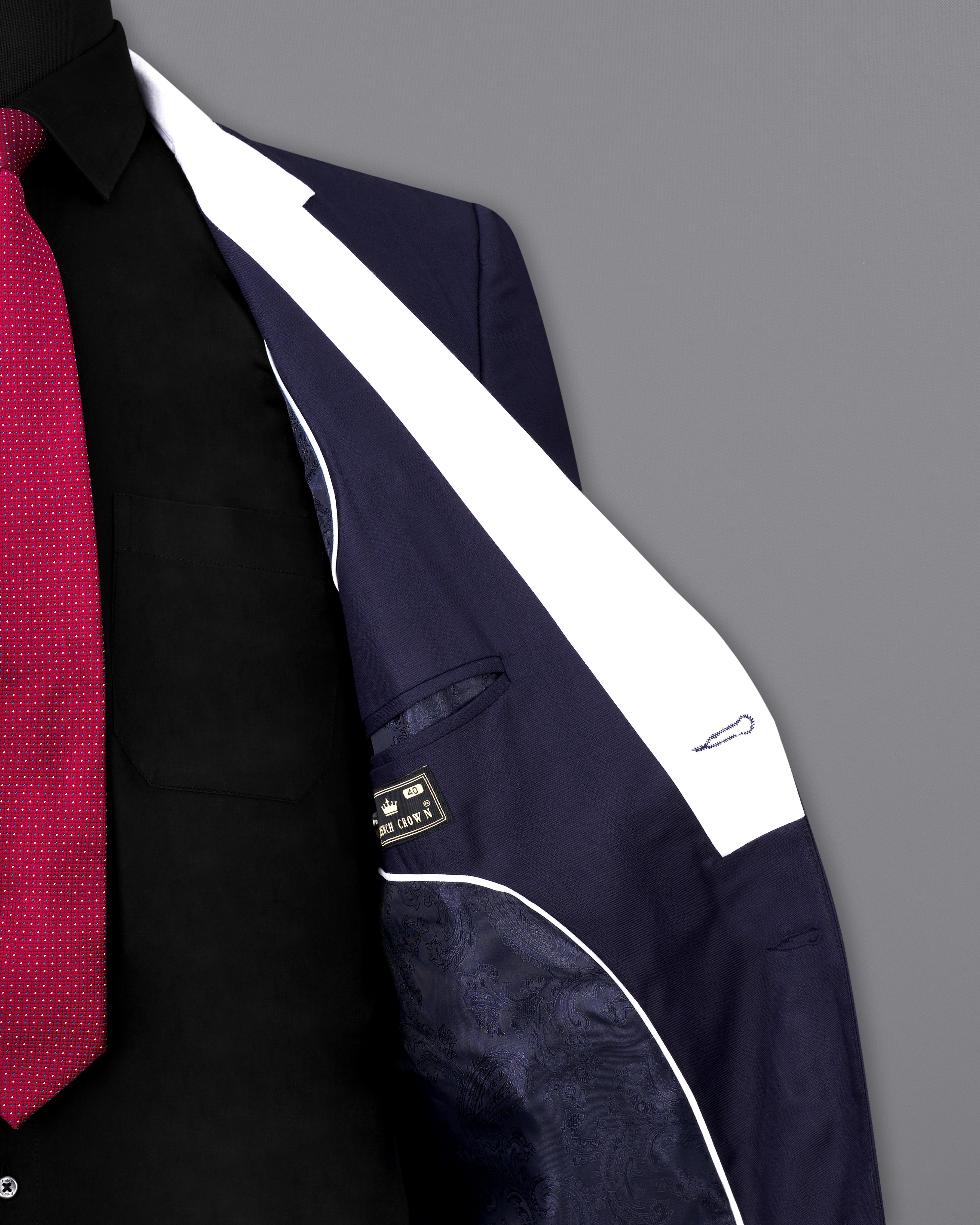 Mirage Navy Blue with White Lapels Single Breasted Suit ST2366-SB-D186-36, ST2366-SB-D186-38, ST2366-SB-D186-40, ST2366-SB-D186-42, ST2366-SB-D186-44, ST2366-SB-D186-46, ST2366-SB-D186-48, ST2366-SB-D186-50, ST2366-SB-D186-52, ST2366-SB-D186-54, ST2366-SB-D186-56, ST2366-SB-D186-58, ST2366-SB-D186-60