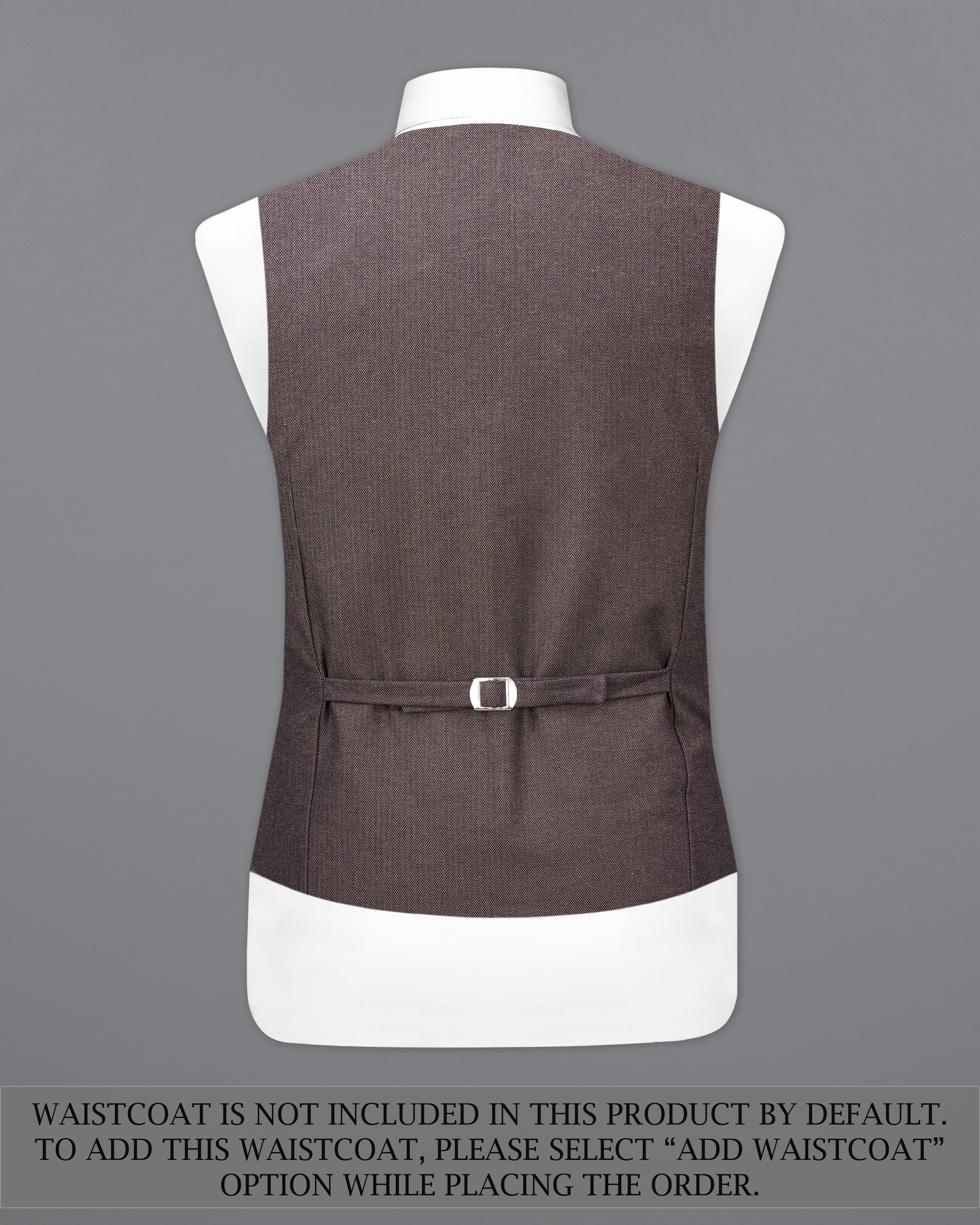 Iridium Brown Premium Cotton Designer Suit with Functional Belt Fastening ST2367-D3-36, ST2367-D3-38, ST2367-D3-40, ST2367-D3-42, ST2367-D3-44, ST2367-D3-46, ST2367-D3-48, ST2367-D3-50, ST2367-D3-52, ST2367-D3-54, ST2367-D3-56, ST2367-D3-58, ST2367-D3-60
