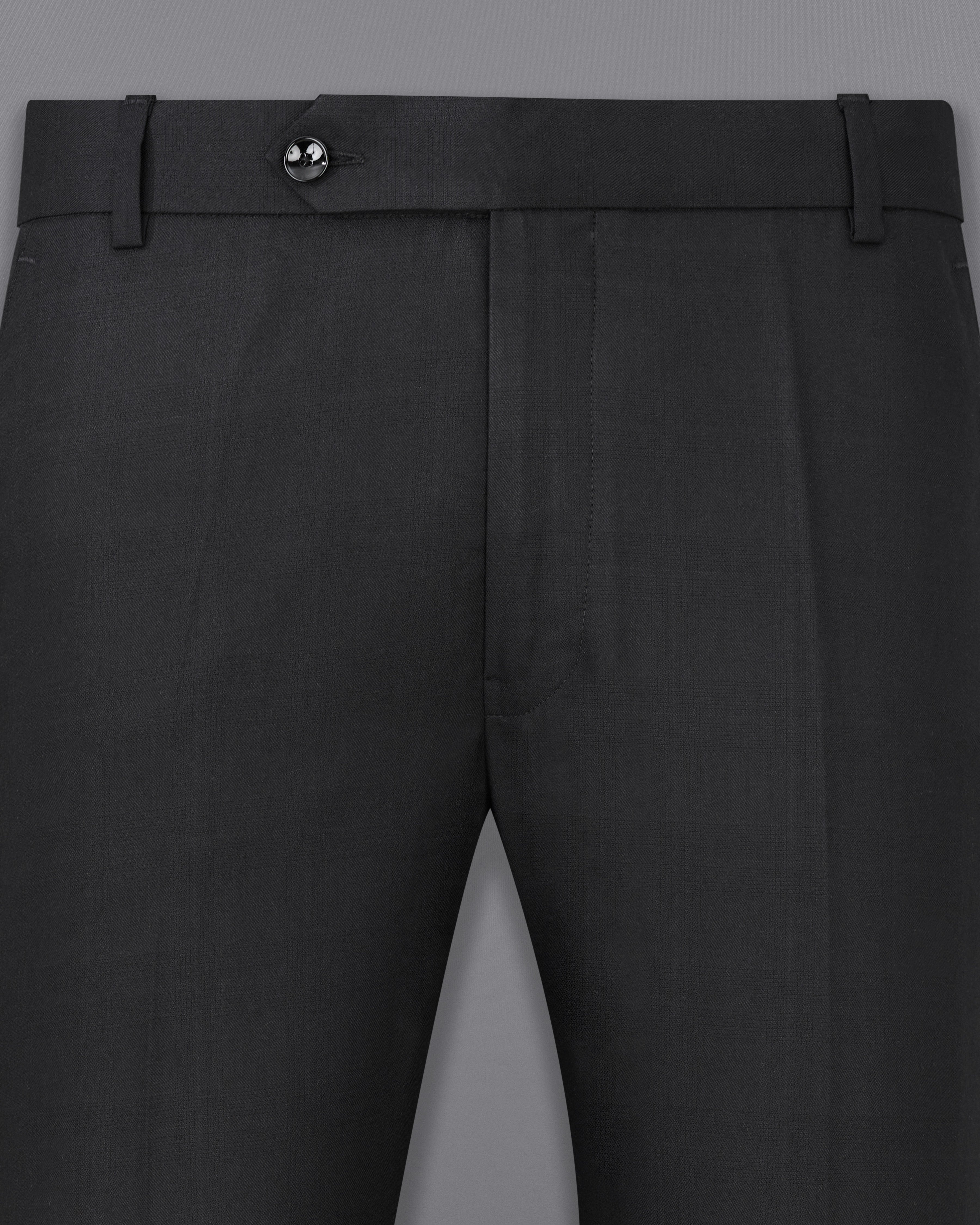 Shark Black Single Breasted Suit