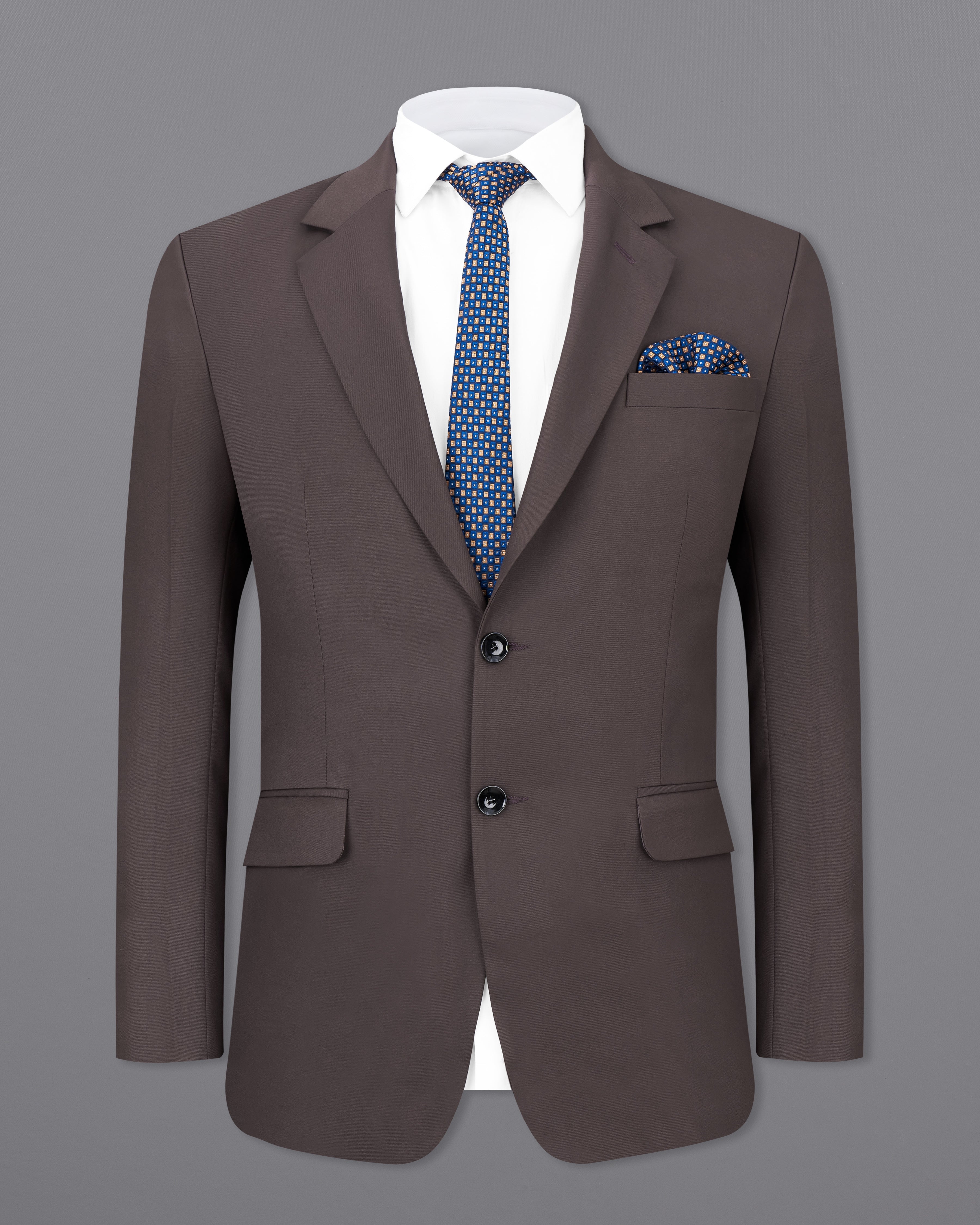 Coffee Brown Single Breasted Suit ST2466-SB-36, ST2466-SB-38, ST2466-SB-40, ST2466-SB-42, ST2466-SB-44, ST2466-SB-46, ST2466-SB-48, ST2466-SB-50, ST2466-SB-52, ST2466-SB-54, ST2466-SB-56, ST2466-SB-58, ST2466-SB-60