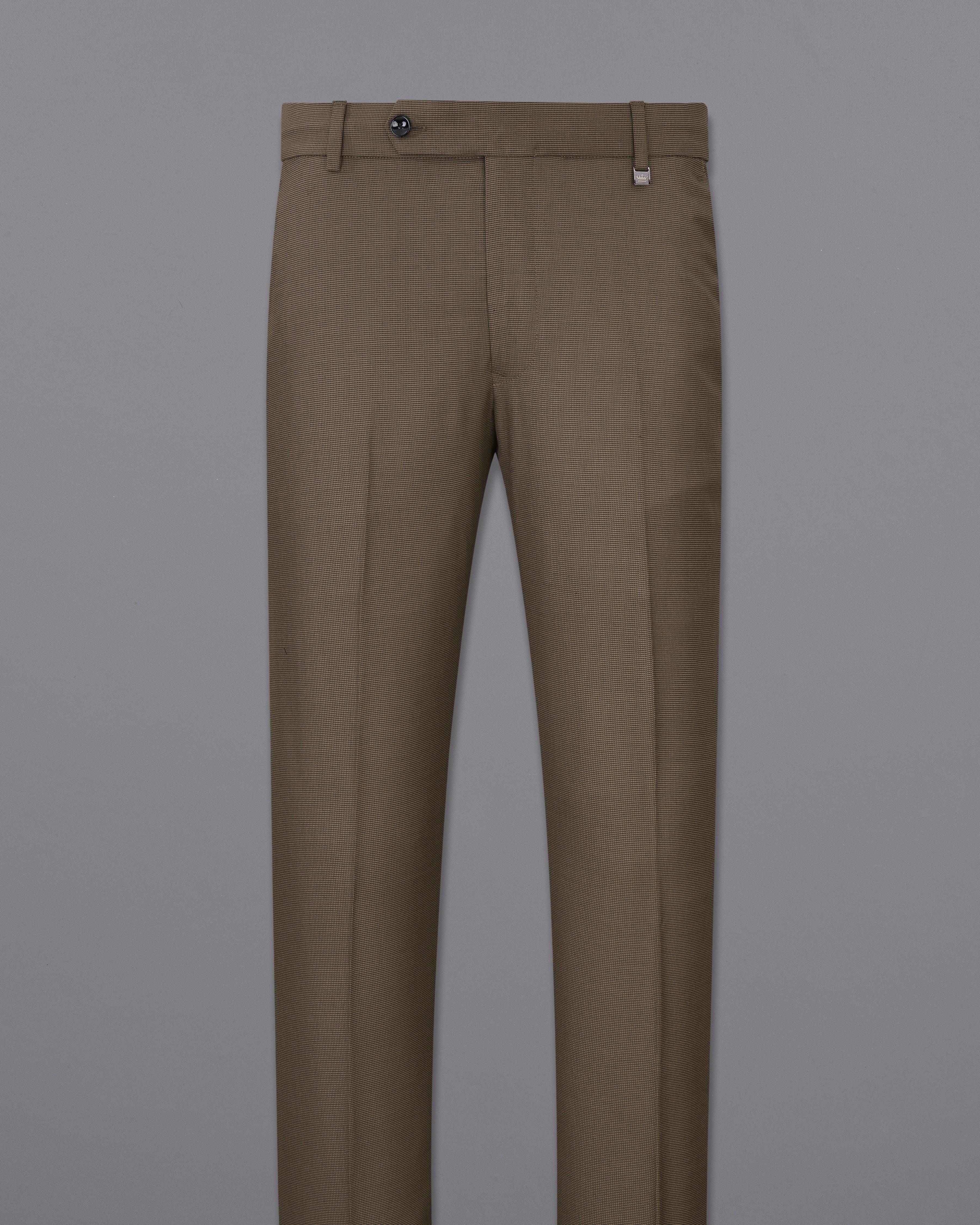 Fuscous Brown Cross Buttoned Bandhgala Suit ST2514-CBG-36, ST2514-CBG-38, ST2514-CBG-40, ST2514-CBG-42, ST2514-CBG-44, ST2514-CBG-46, ST2514-CBG-48, ST2514-CBG-50, ST2514-CBG-52, ST2514-CBG-54, ST2514-CBG-56, ST2514-CBG-58, ST2514-CBG-60