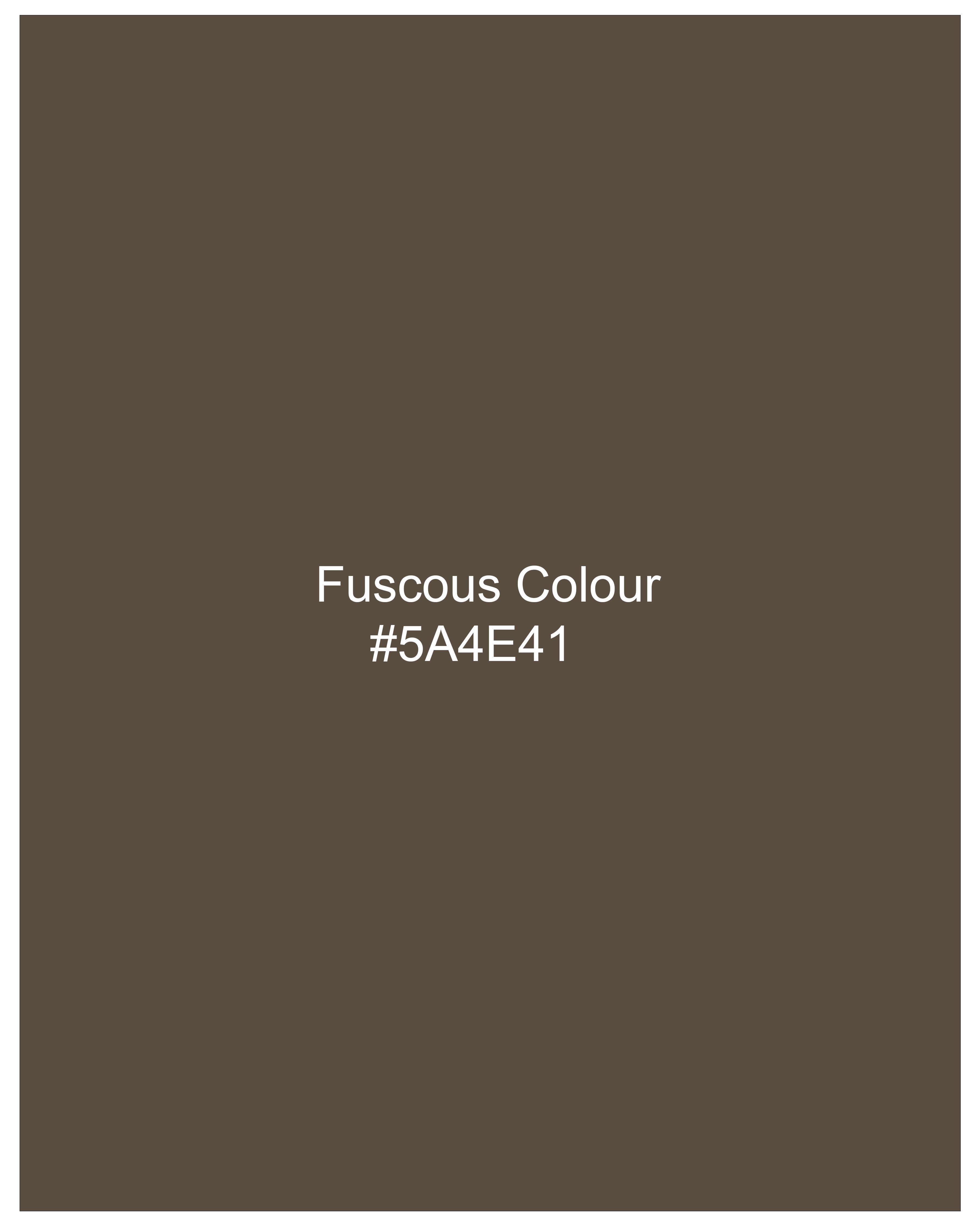 Fuscous Brown Cross Buttoned Bandhgala Suit ST2514-CBG-36, ST2514-CBG-38, ST2514-CBG-40, ST2514-CBG-42, ST2514-CBG-44, ST2514-CBG-46, ST2514-CBG-48, ST2514-CBG-50, ST2514-CBG-52, ST2514-CBG-54, ST2514-CBG-56, ST2514-CBG-58, ST2514-CBG-60