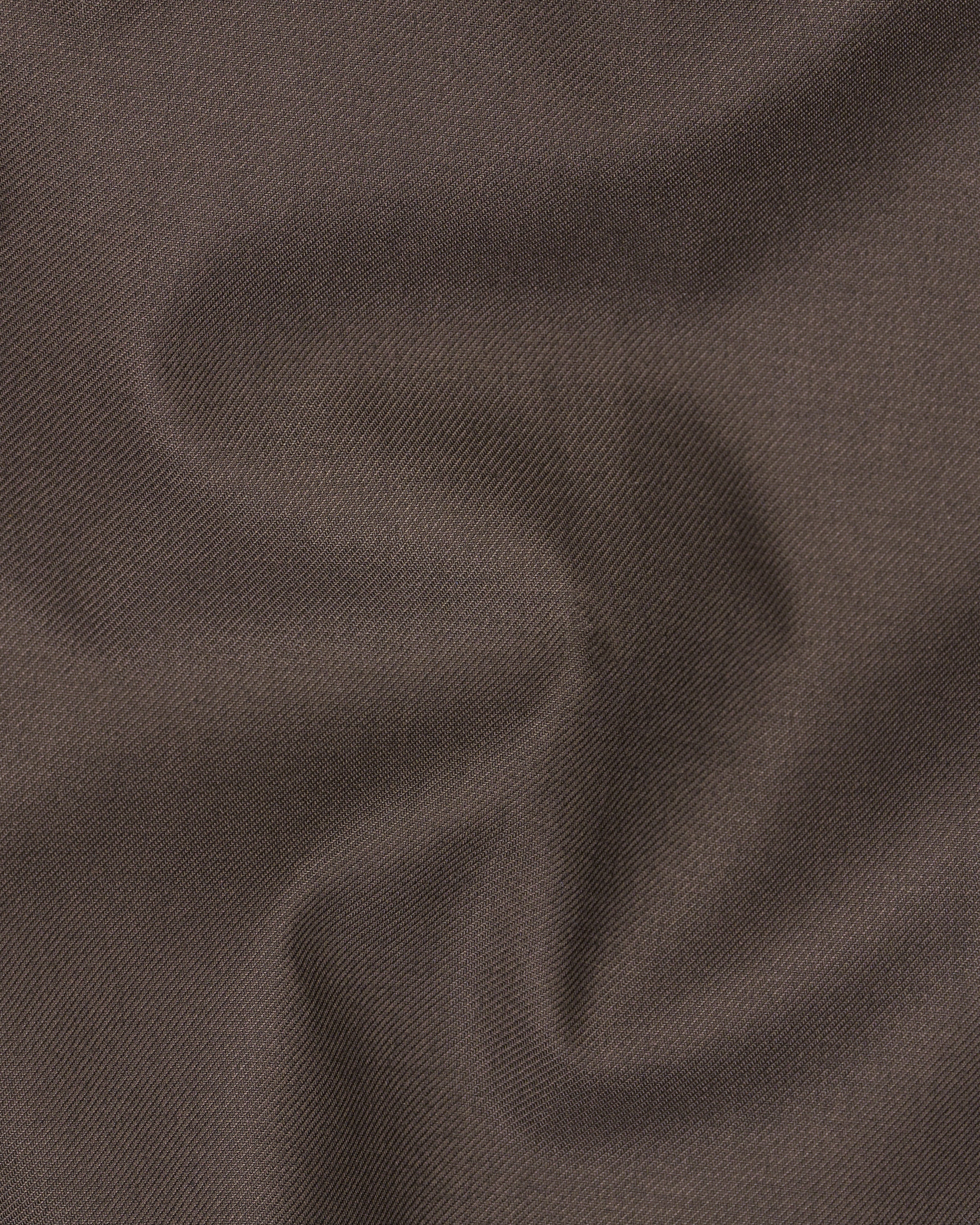 Fuscous Brown Single Breasted Designer Suit ST2535-SB-D85-36, ST2535-SB-D85-38, ST2535-SB-D85-40, ST2535-SB-D85-42, ST2535-SB-D85-44, ST2535-SB-D85-46, ST2535-SB-D85-48, ST2535-SB-D85-50, ST2535-SB-D85-53, ST2535-SB-D85-54, ST2535-SB-D85-56, ST2535-SB-D85-58, ST2535-SB-D85-60