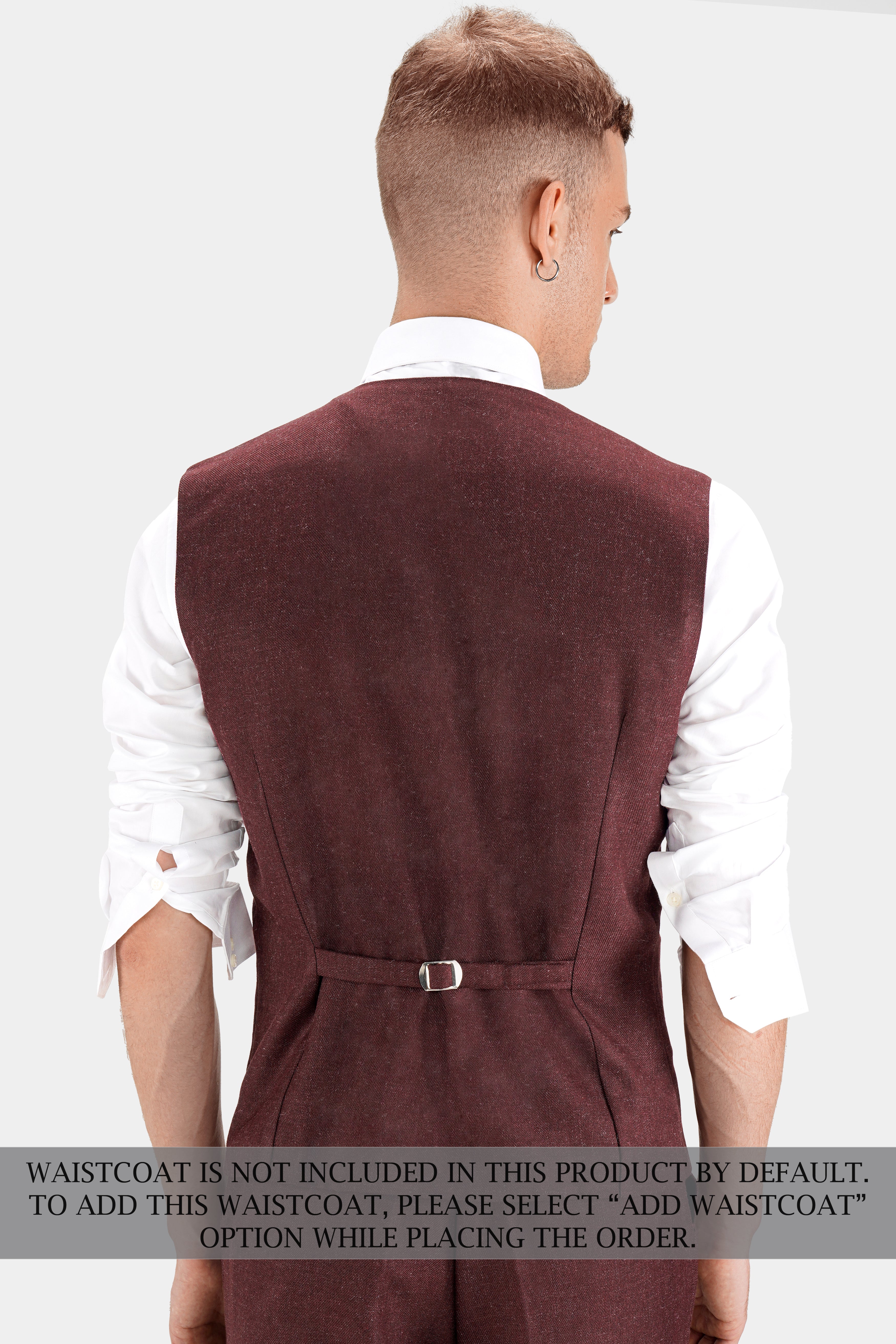 Noir Maroon Tweed Single Breasted Designer Suit ST2732-SB-PP-D150-36, ST2732-SB-PP-D150-38, ST2732-SB-PP-D150-40, ST2732-SB-PP-D150-42, ST2732-SB-PP-D150-44, ST2732-SB-PP-D150-46, ST2732-SB-PP-D150-48, ST2732-SB-PP-D150-50, ST2732-SB-PP-D150-52, ST2732-SB-PP-D150-54, ST2732-SB-PP-D150-56, ST2732-SB-PP-D150-58, ST2732-SB-PP-D150-60