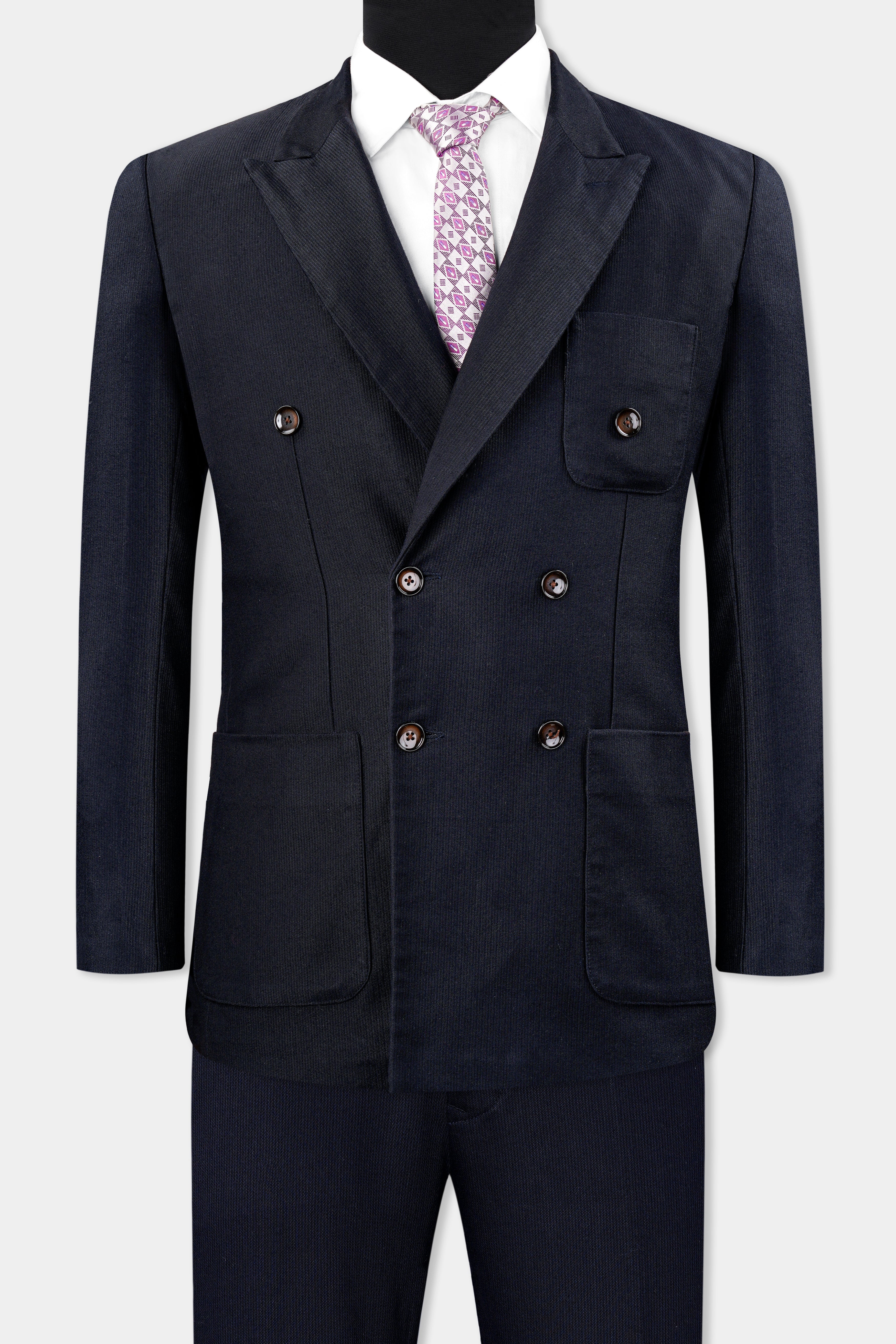 Haiti Blue Premium Cotton Corduroy Sports Suit ST3041-DB-PP-36, ST3041-DB-PP-38, ST3041-DB-PP-40, ST3041-DB-PP-42, ST3041-DB-PP-44, ST3041-DB-PP-46, ST3041-DB-PP-48, ST3041-DB-PP-50, ST3041-DB-PP-52, ST3041-DB-PP-54, ST3041-DB-PP-56, ST3041-DB-PP-58, ST3041-DB-PP-60