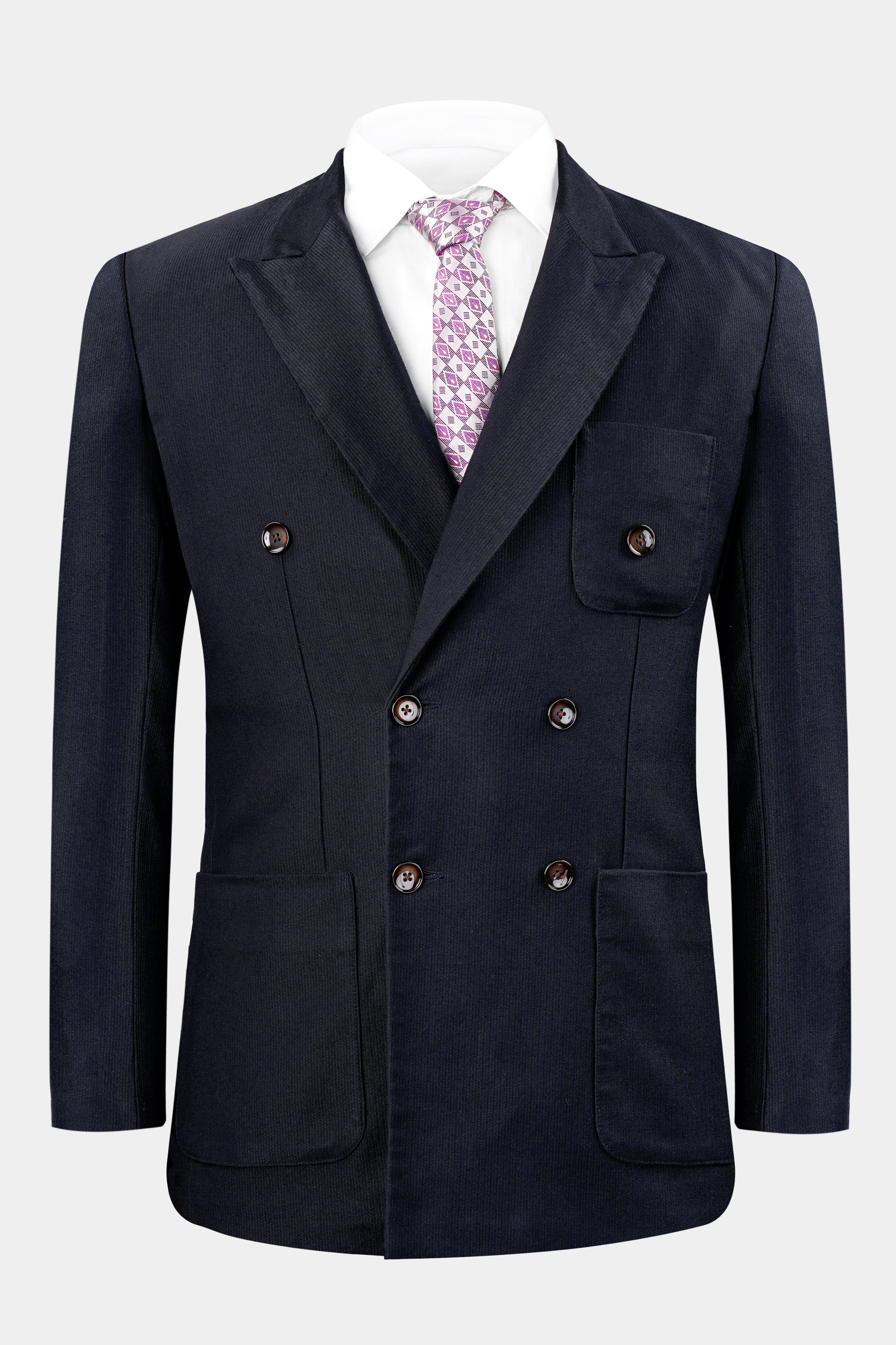 Haiti Blue Premium Cotton Corduroy Sports Suit ST3041-DB-PP-36, ST3041-DB-PP-38, ST3041-DB-PP-40, ST3041-DB-PP-42, ST3041-DB-PP-44, ST3041-DB-PP-46, ST3041-DB-PP-48, ST3041-DB-PP-50, ST3041-DB-PP-52, ST3041-DB-PP-54, ST3041-DB-PP-56, ST3041-DB-PP-58, ST3041-DB-PP-60