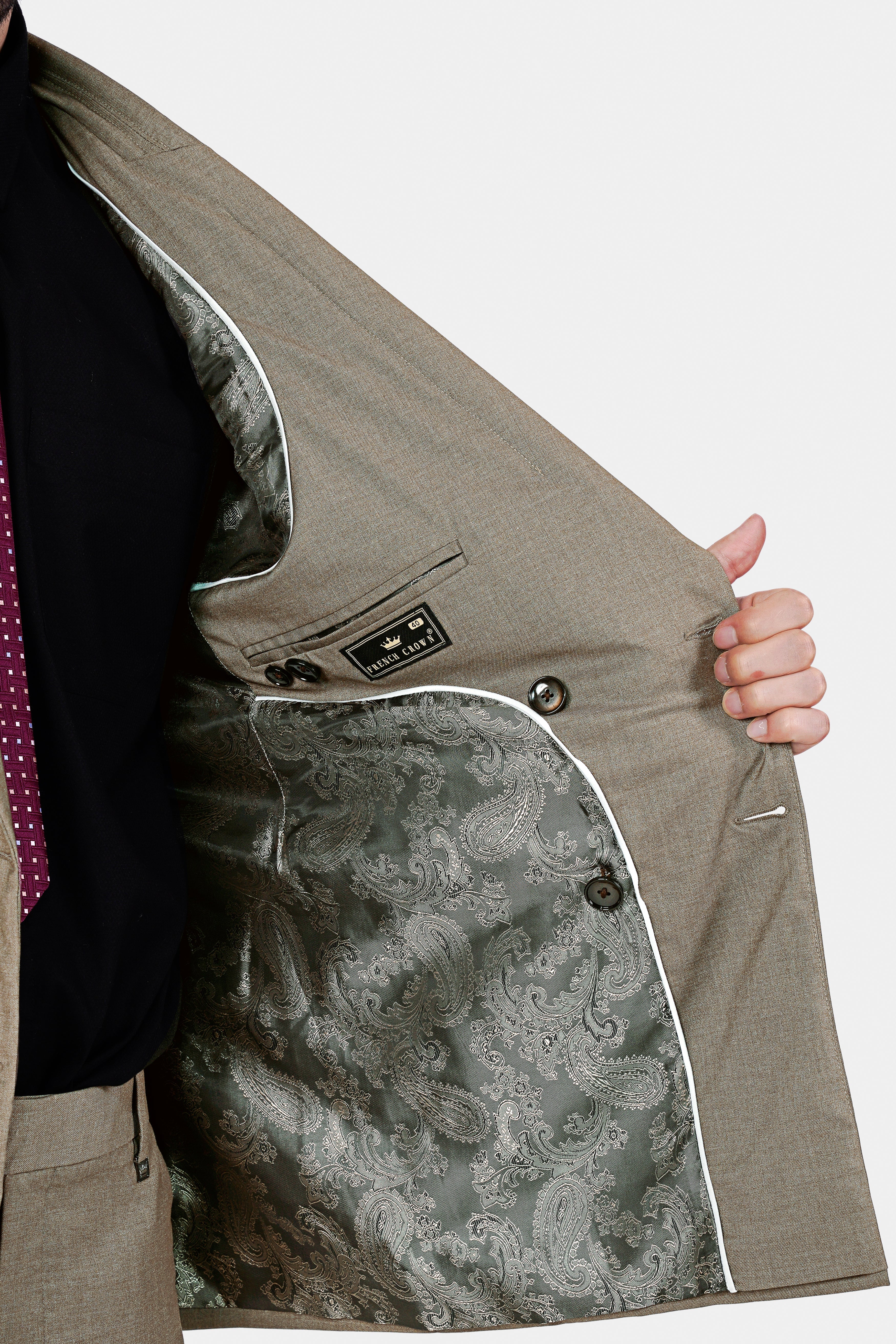 Stonewall Brown Wool Rich Double Breasted Suit ST3044-DB-PP-36, ST3044-DB-PP-38, ST3044-DB-PP-40, ST3044-DB-PP-42, ST3044-DB-PP-44, ST3044-DB-PP-46, ST3044-DB-PP-48, ST3044-DB-PP-50, ST3044-DB-PP-52, ST3044-DB-PP-54, ST3044-DB-PP-56, ST3044-DB-PP-58, ST3044-DB-PP-60