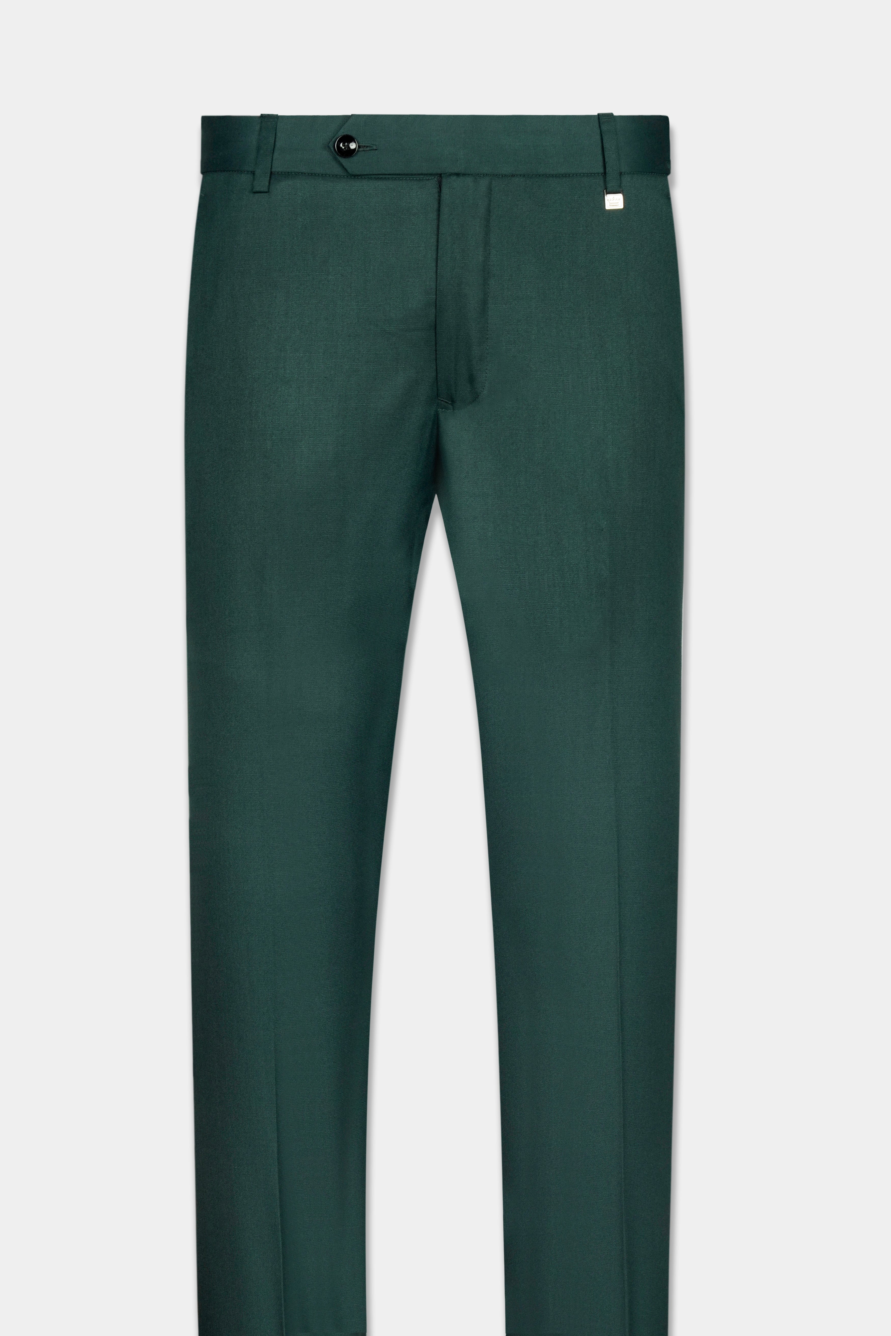 Gable Green Cross Buttoned Wool Rich Bandhgala Suit ST3051-CBG-36, ST3051-CBG-38, ST3051-CBG-40, ST3051-CBG-42, ST3051-CBG-44, ST3051-CBG-46, ST3051-CBG-48, ST3051-CBG-50, ST3051-CBG-52, ST3051-CBG-54, ST3051-CBG-56, ST3051-CBG-58, ST3051-CBG-60