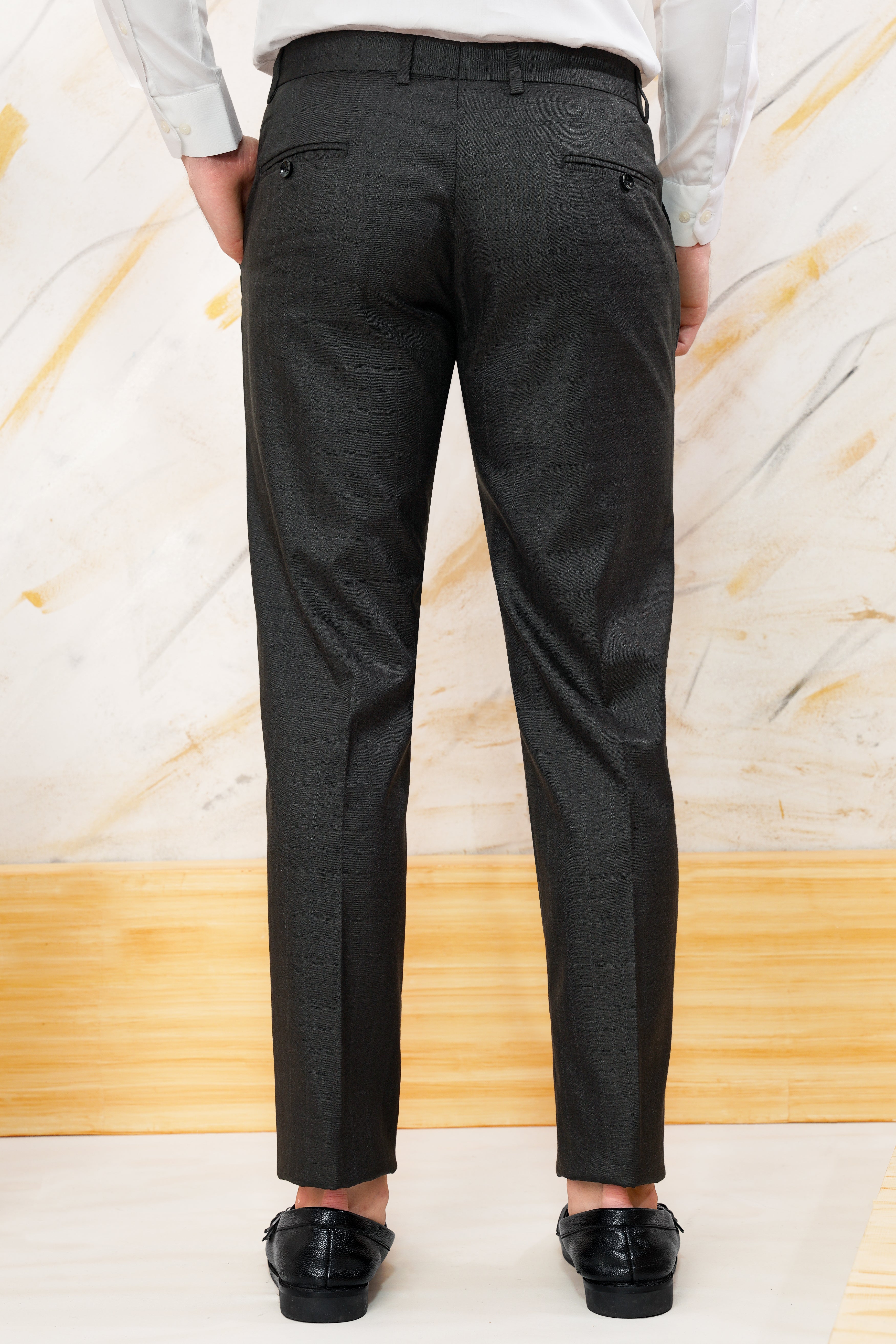 Abbey Gray Subtle Checkered Wool Rich Suit ST3053-SB-36, ST3053-SB-38, ST3053-SB-40, ST3053-SB-42, ST3053-SB-44, ST3053-SB-46, ST3053-SB-48, ST3053-SB-50, ST3053-SB-52, ST3053-SB-54, ST3053-SB-56, ST3053-SB-58, ST3053-SB-60