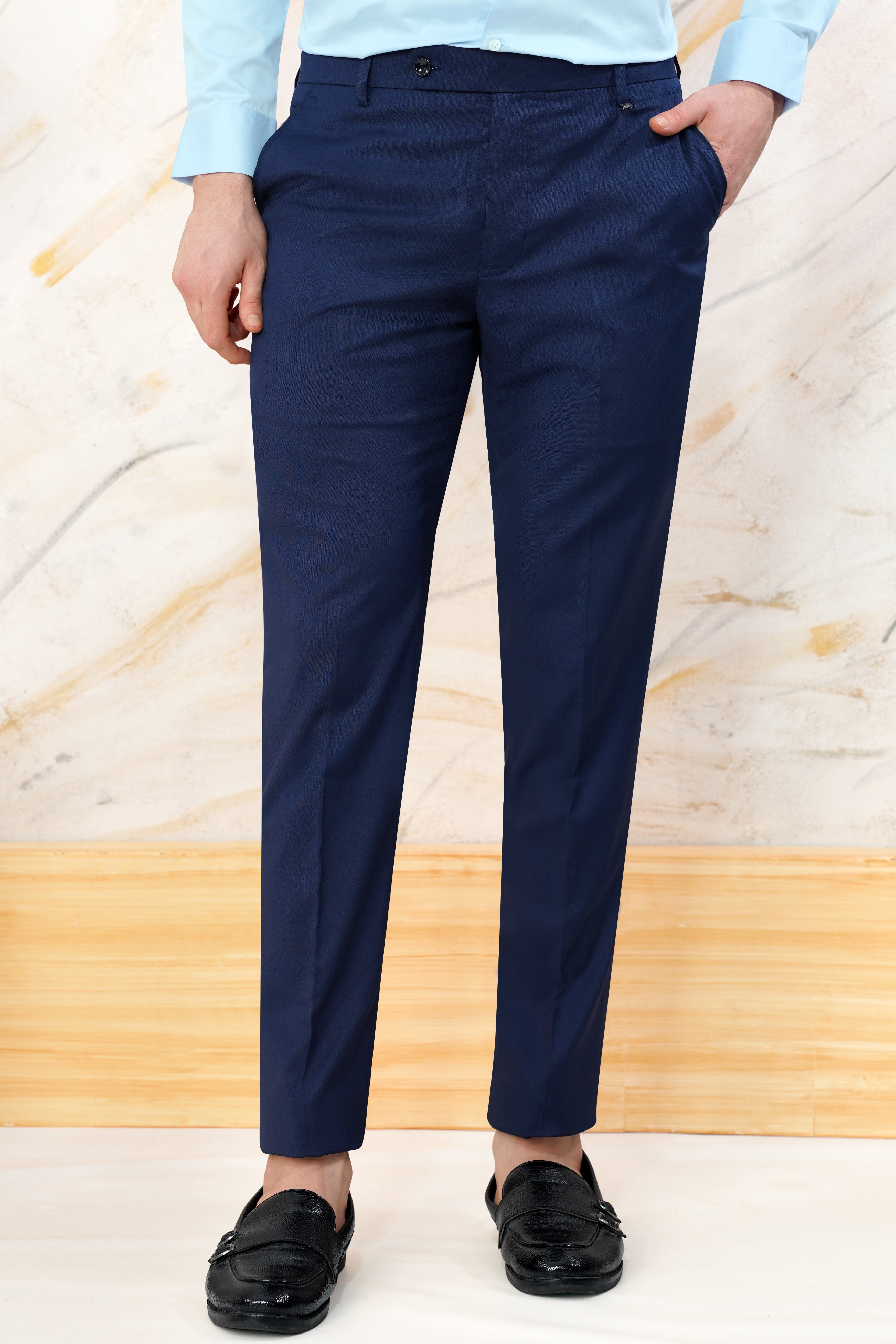 Cloud Burst Blue Cross Buttoned Wool Rich Bandhgala Suit ST3061-CBG2-36, ST3061-CBG2-38, ST3061-CBG2-40, ST3061-CBG2-42, ST3061-CBG2-44, ST3061-CBG2-46, ST3061-CBG2-48, ST3061-CBG2-50, ST3061-CBG2-52, ST3061-CBG2-54, ST3061-CBG2-56, ST3061-CBG2-58, ST3061-CBG2-60