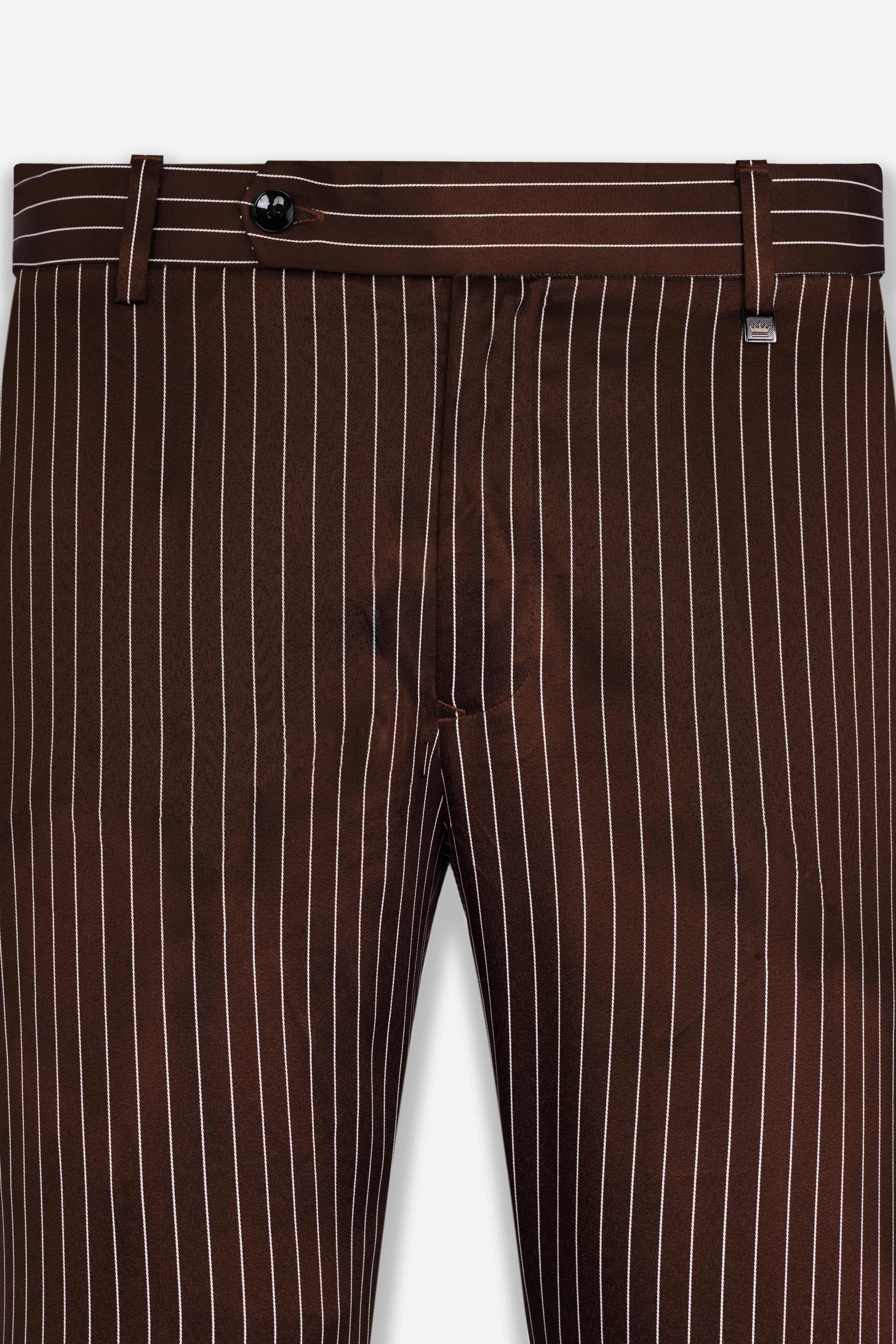 Cork Brown and White Striped Wool Rich Suit ST3083-SB-36, ST3083-SB-38, ST3083-SB-40, ST3083-SB-42, ST3083-SB-44, ST3083-SB-46, ST3083-SB-48, ST3083-SB-50, ST3083-SB-52, ST3083-SB-54, ST3083-SB-56, ST3083-SB-58, ST3083-SB-60