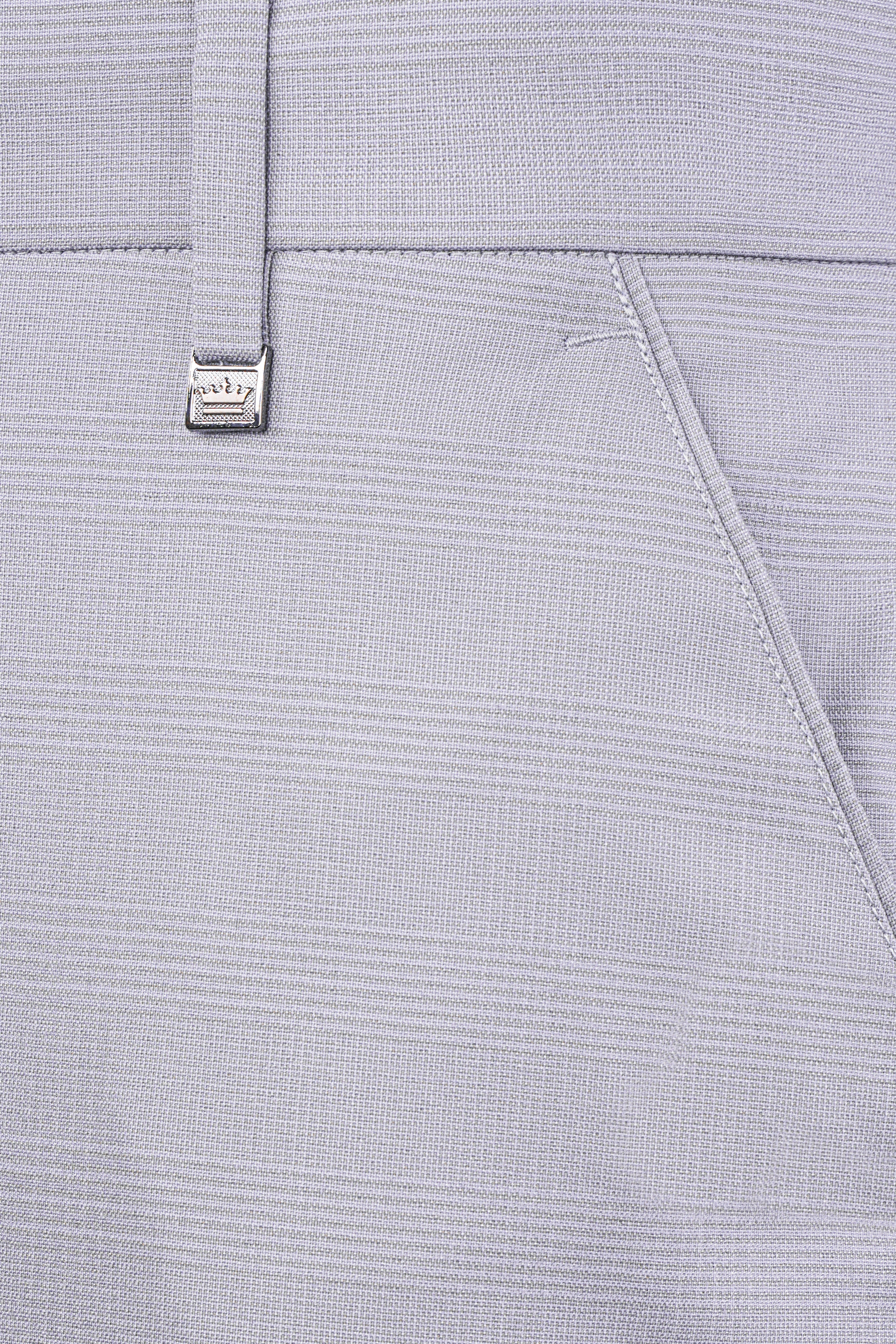 Seed Gray Wool Rich Suit