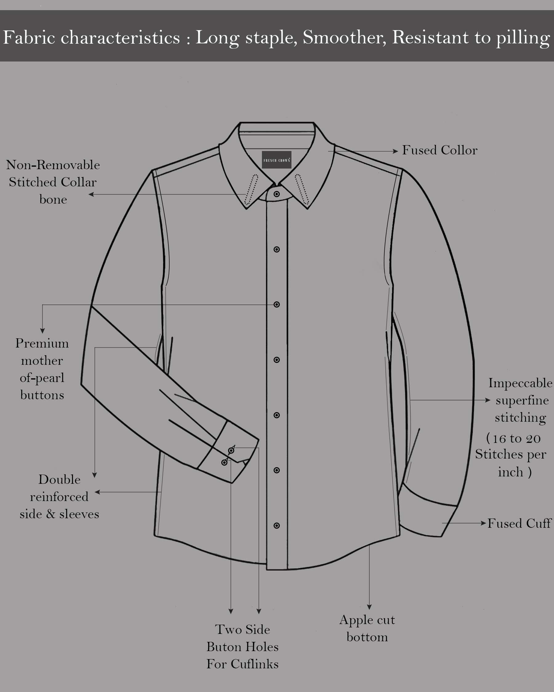 Jade Black Chains and Belts Printed Premium Cotton Shirt