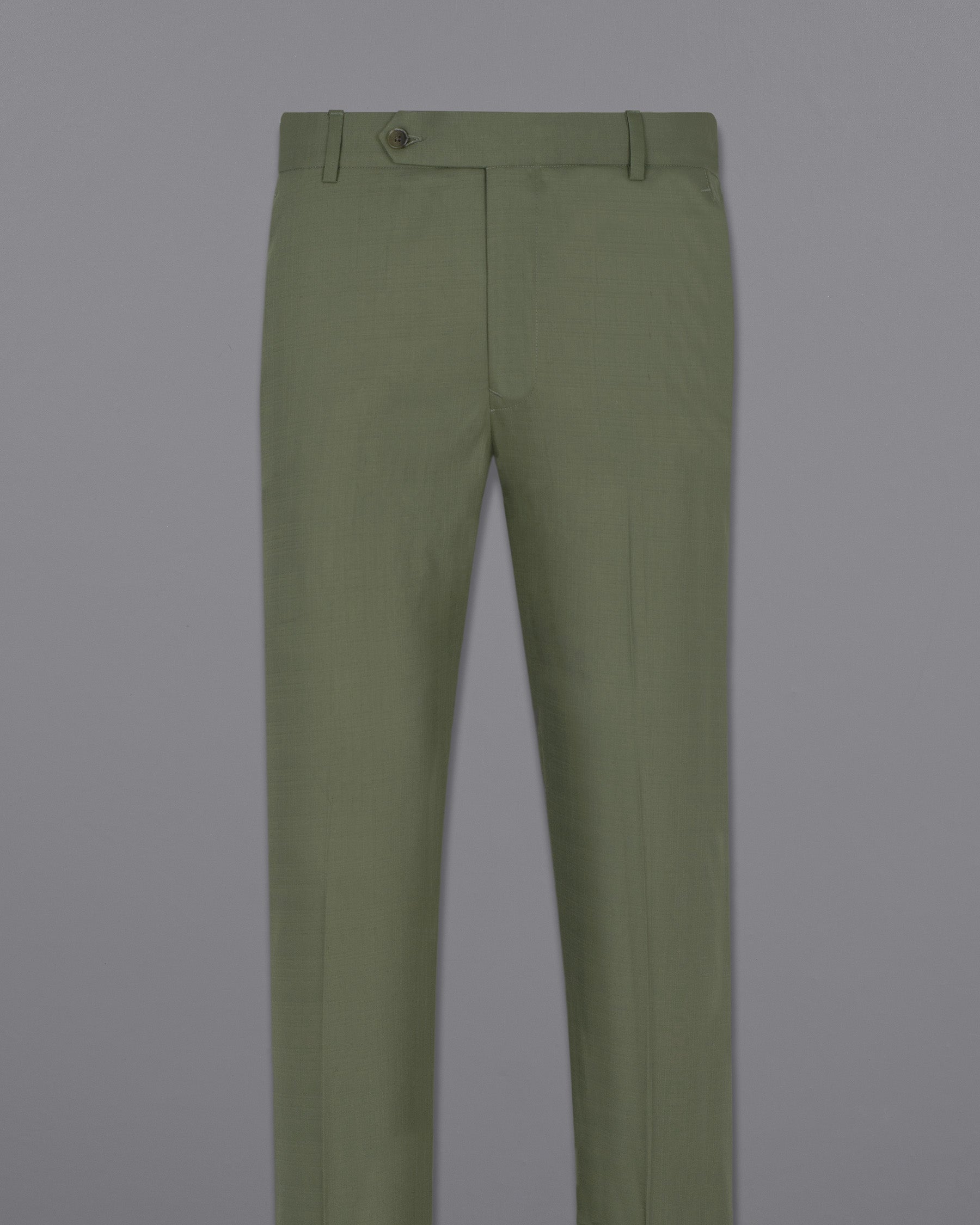 Finch Green Wool Rich Pant