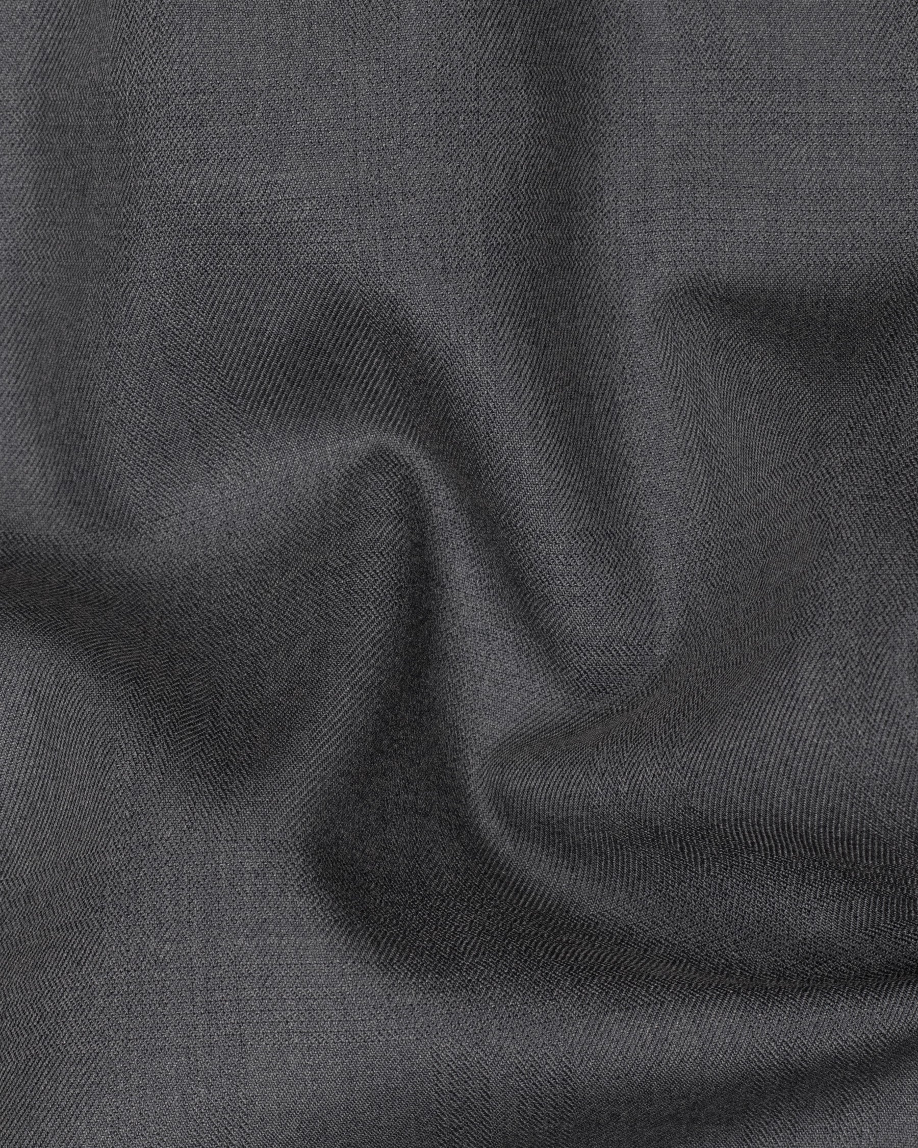 Gravel Gray Wool Rich Pant