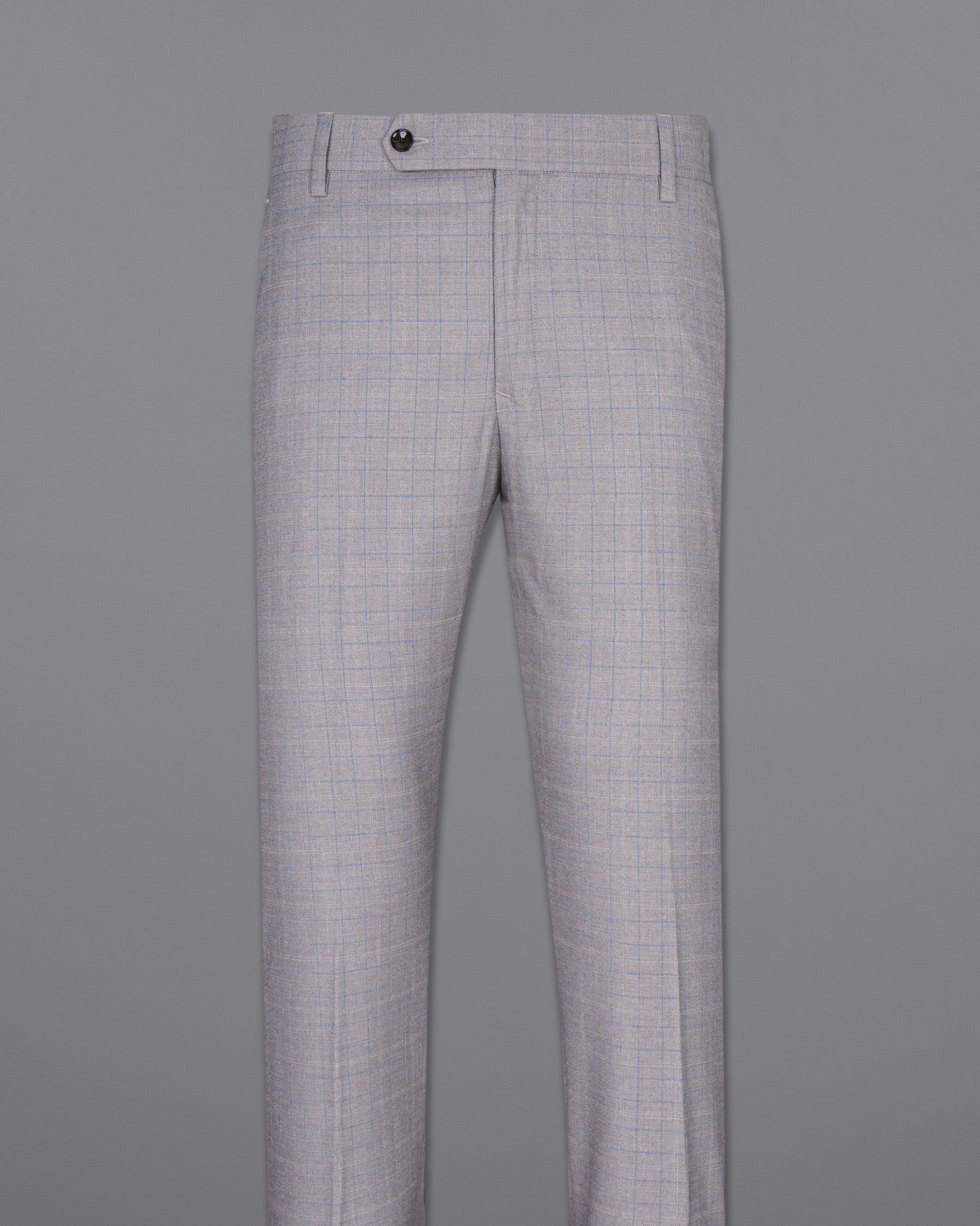Pale Slate Plaid Woolrich Sports Pant