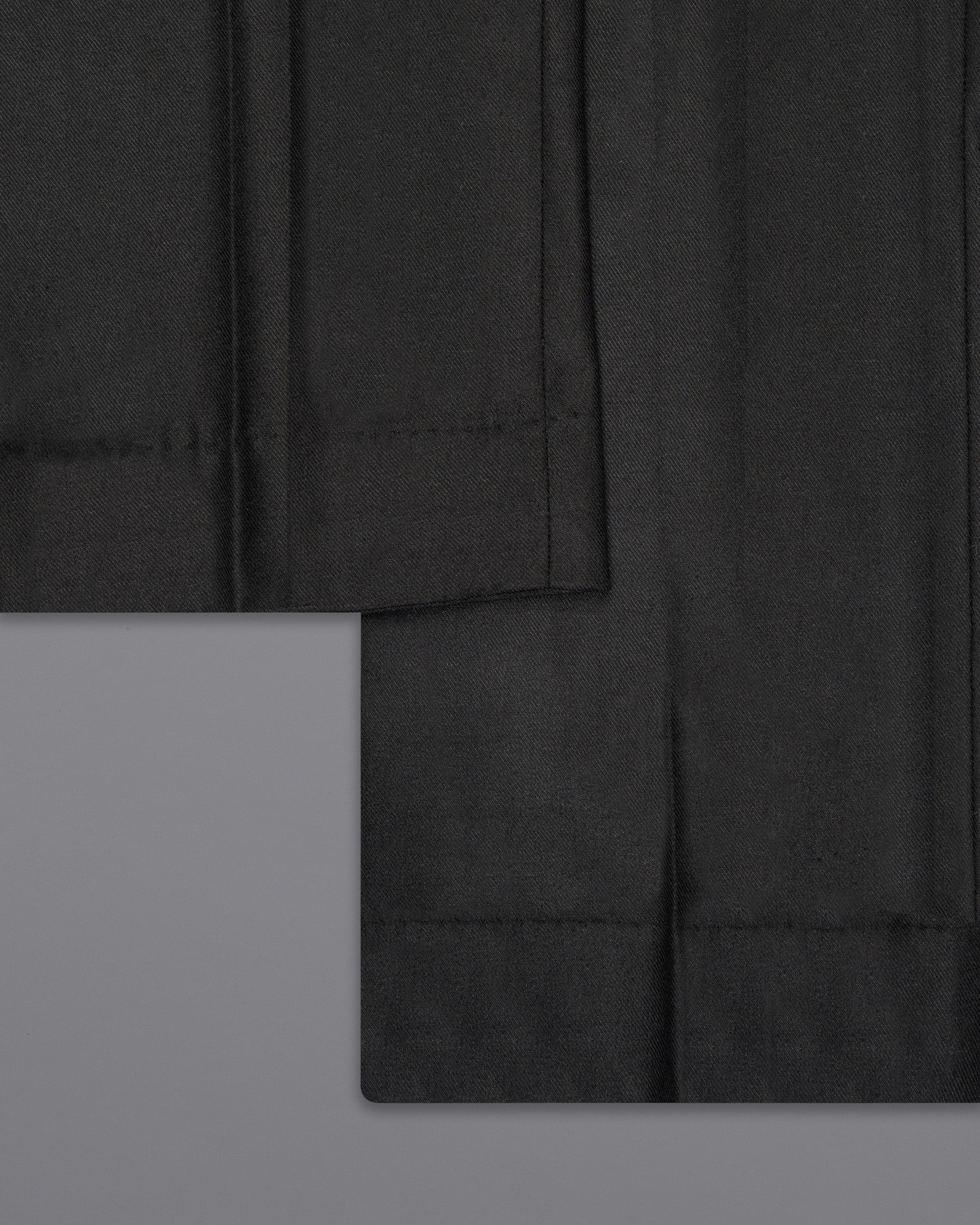 Shark Black Wool Rich Pant