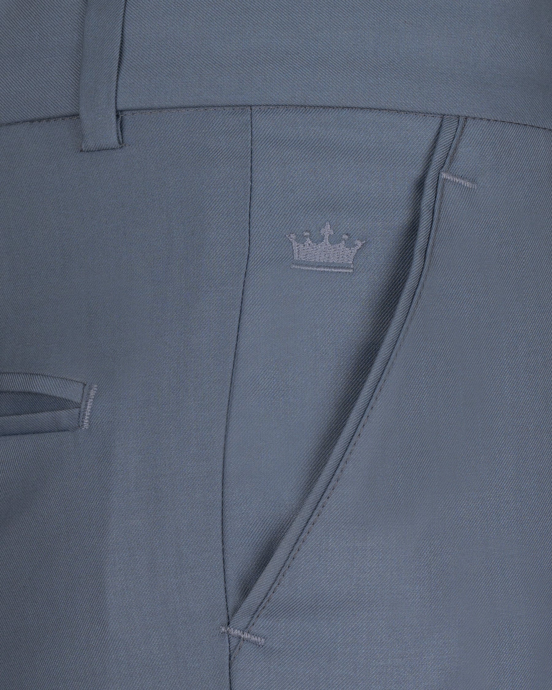 Comet Blue Wool Rich Pant T1501-28, T1501-30, T1501-32, T1501-34, T1501-36, T1501-38, T1501-40, T1501-42, T1501-44