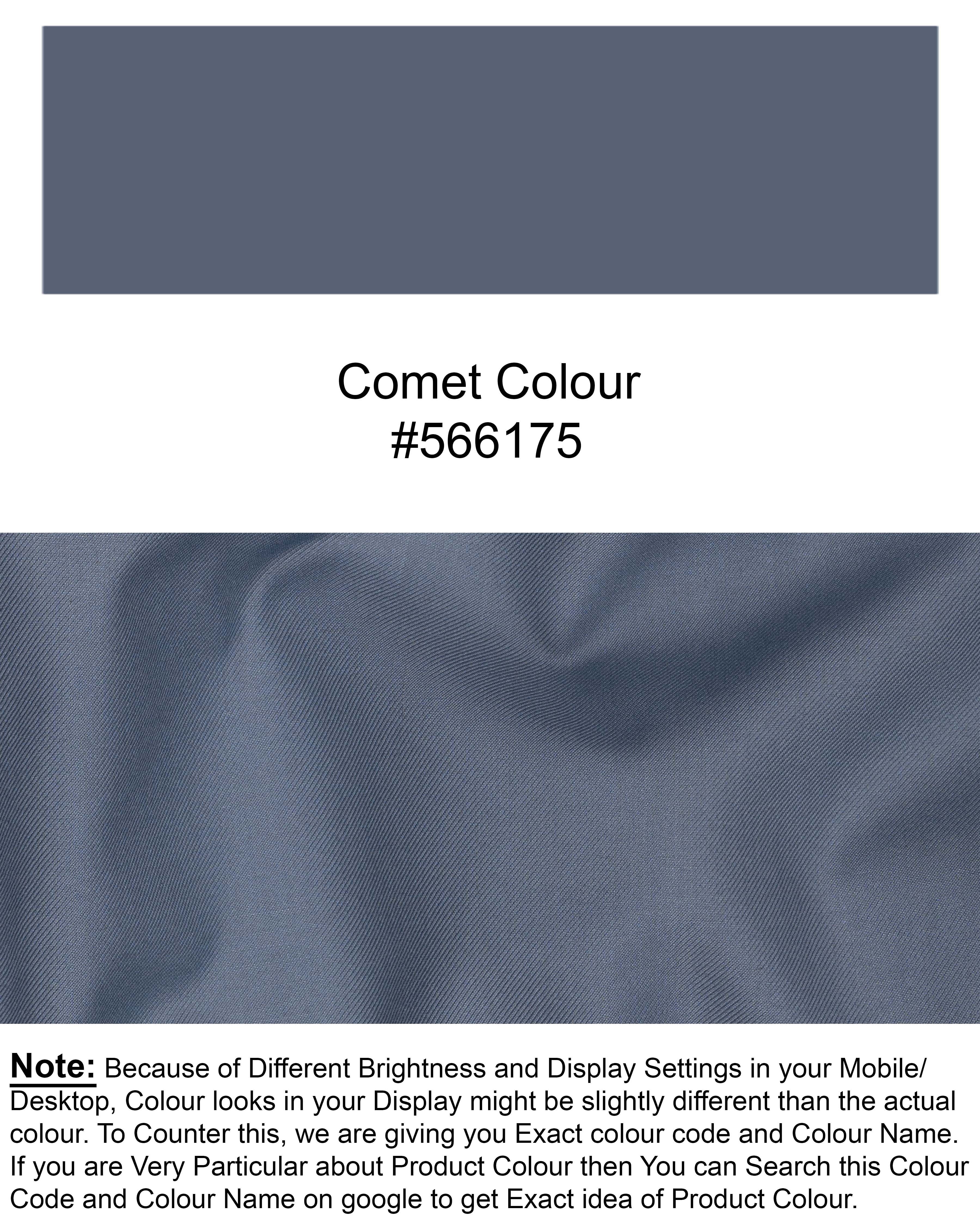 Comet Blue Wool Rich Pant T1501-28, T1501-30, T1501-32, T1501-34, T1501-36, T1501-38, T1501-40, T1501-42, T1501-44