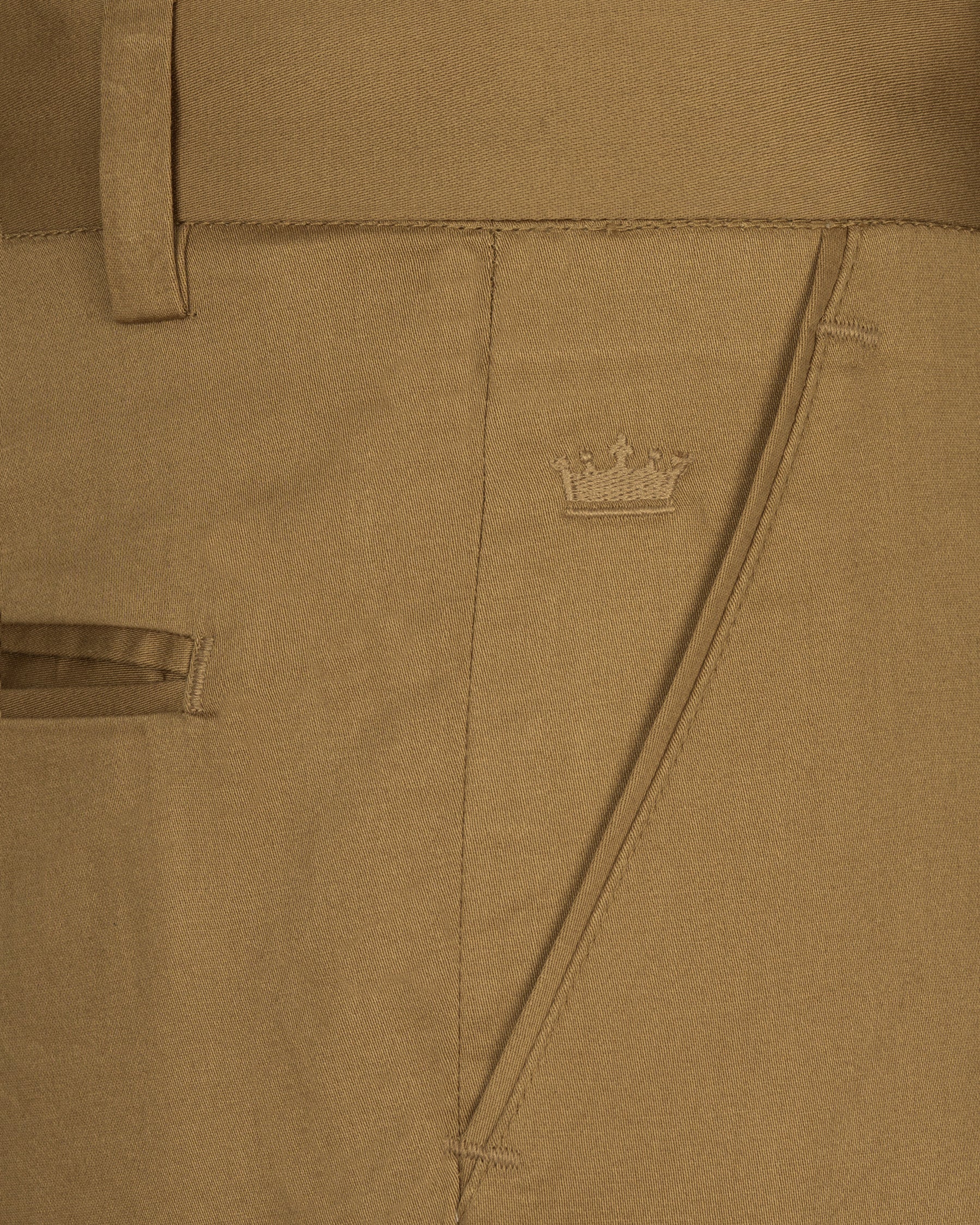 Oak Brown Premium Cotton Pant T1528-28, T1528-30, T1528-32, T1528-34, T1528-36, T1528-38, T1528-40, T1528-42, T1528-44