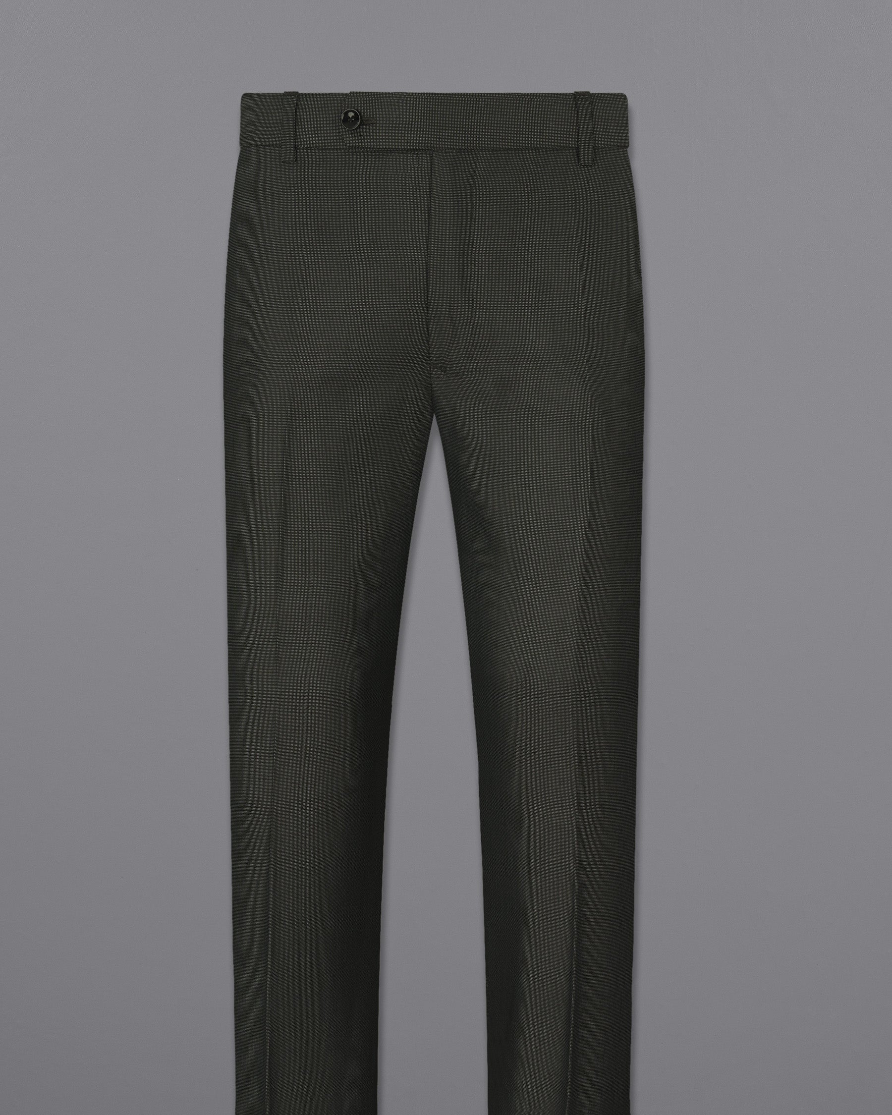 Baltic Sea Black Textured Pant
