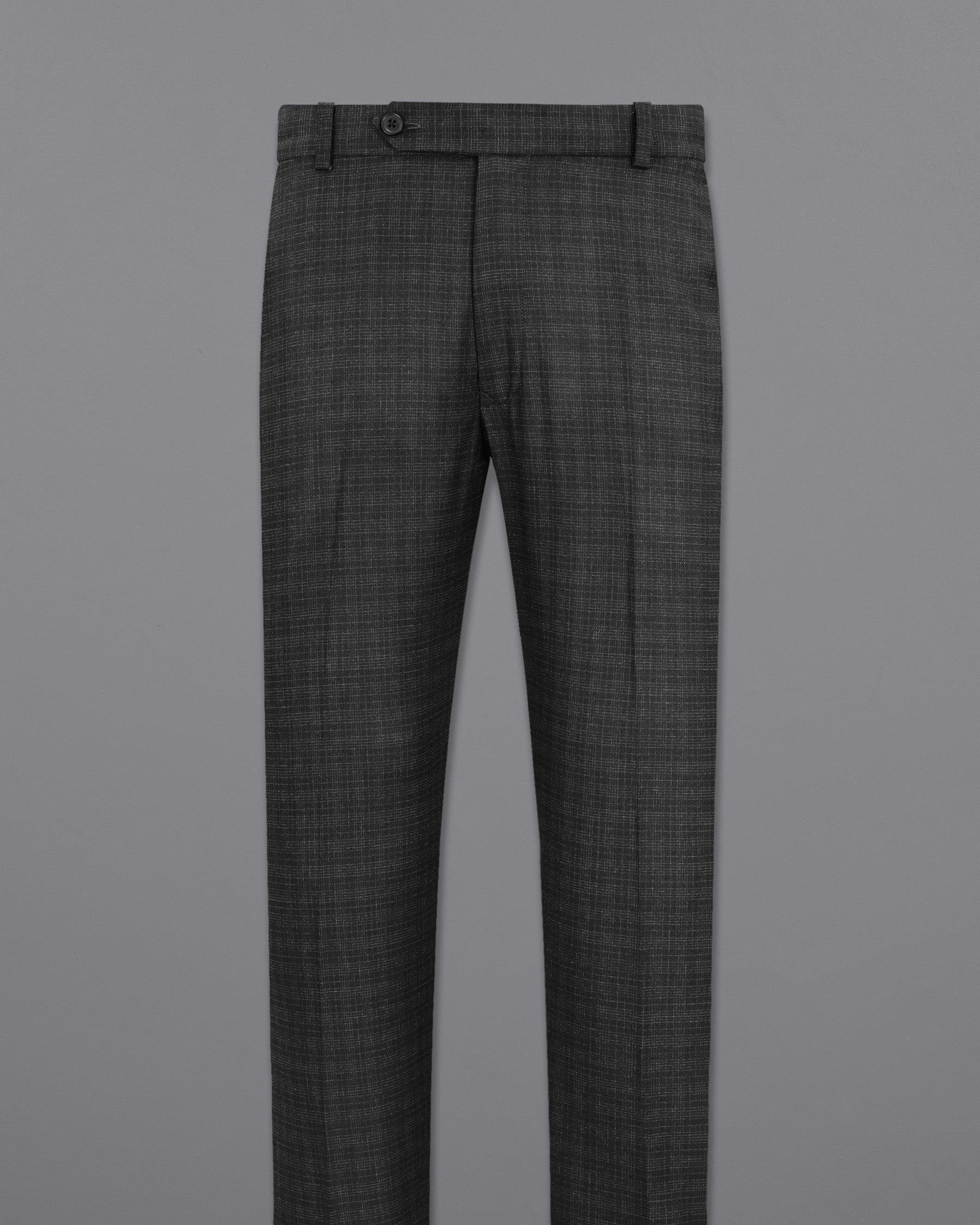 Zeus Gray Plaid Pant T1948-28, T1948-30, T1948-32, T1948-34, T1948-36, T1948-38, T1948-40, T1948-42, T1948-44