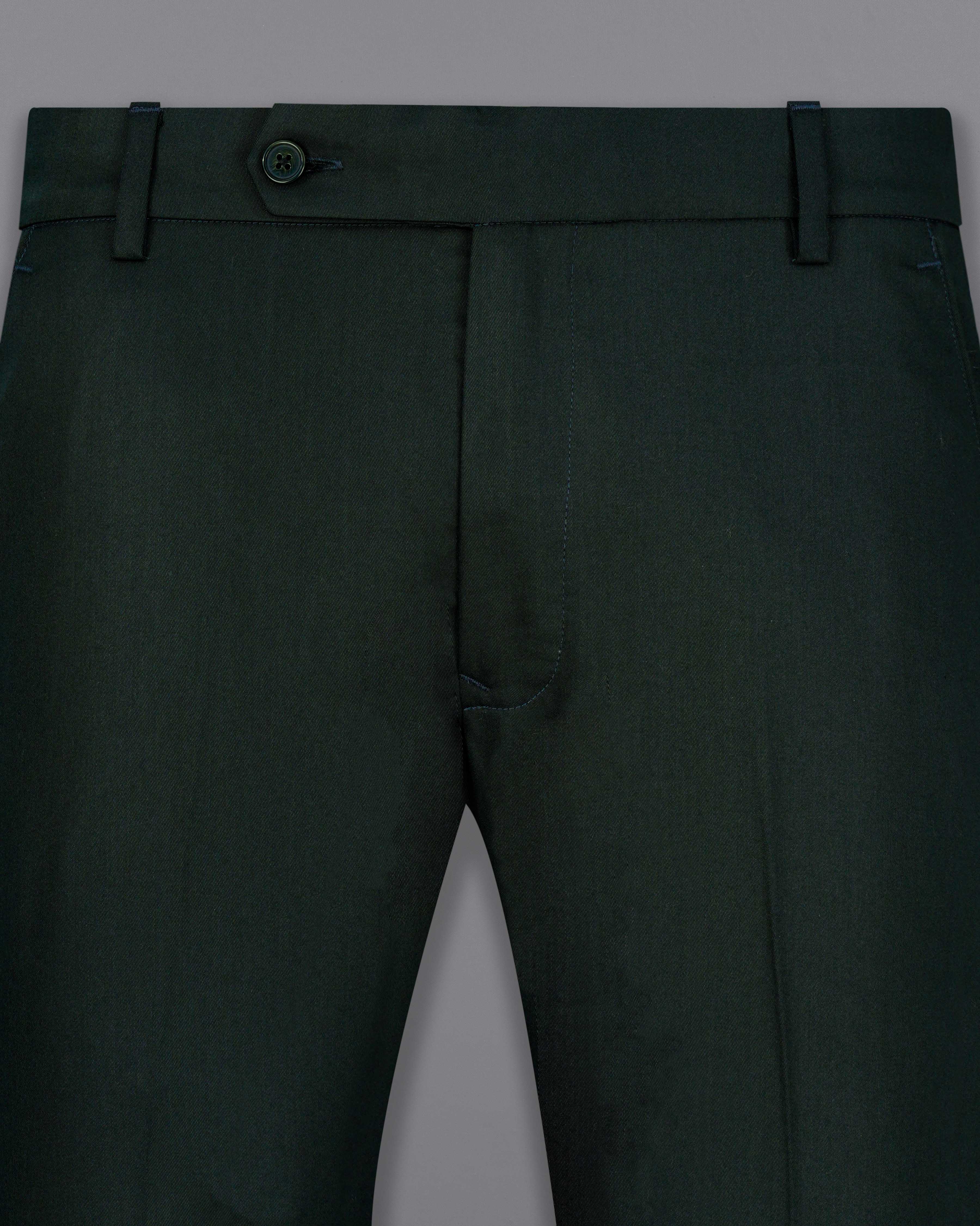 Zeus Dark Green Pant T2075-28, T2075-30, T2075-32, T2075-34, T2075-36, T2075-38, T2075-40, T2075-42, T2075-44