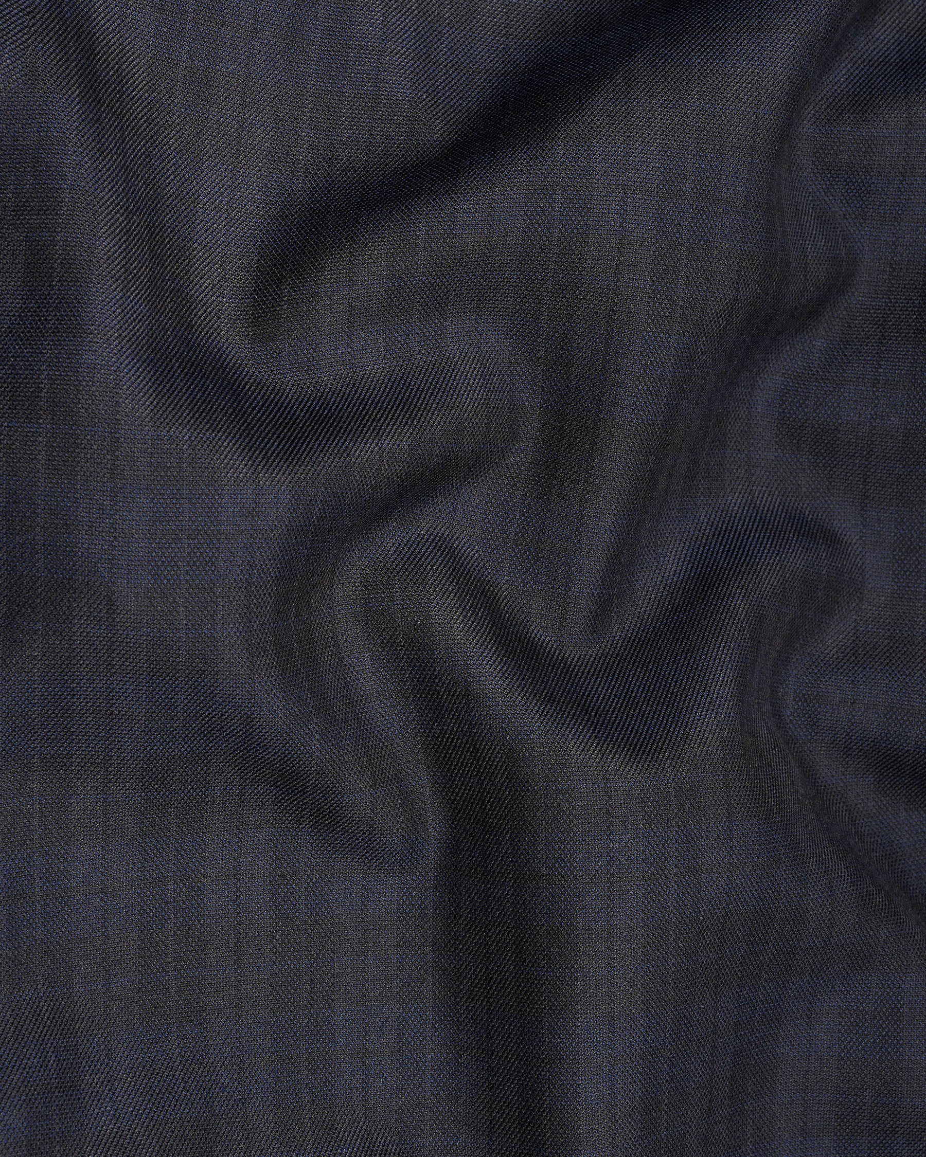 Cloud Burst Navy Blue with Iridium Gray Plaid Pant T2093-28, T2093-30, T2093-32, T2093-34, T2093-36, T2093-38, T2093-40, T2093-42, T2093-44