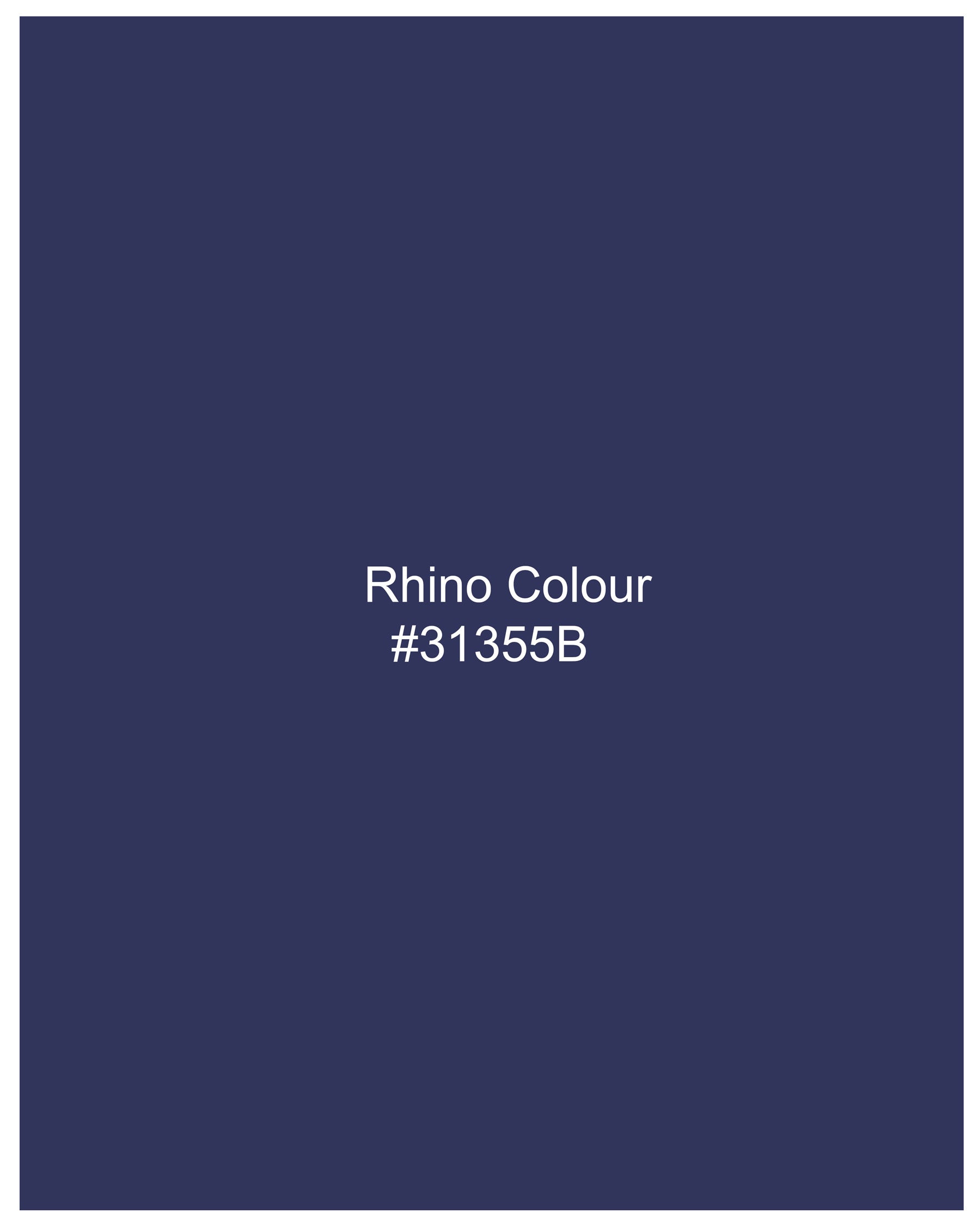Rhino Blue Textured Pant