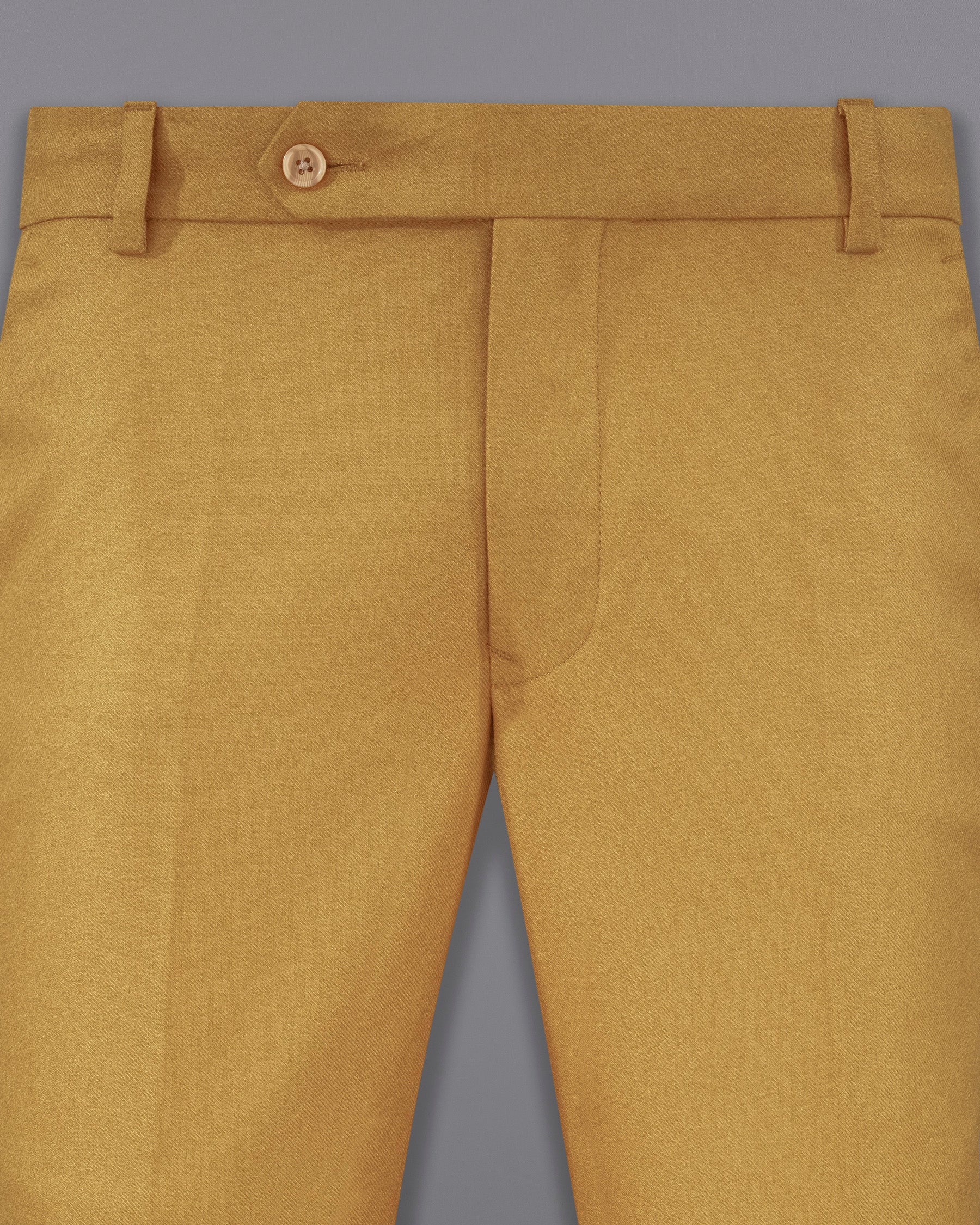 Copper Yellow Wool Rich Pant