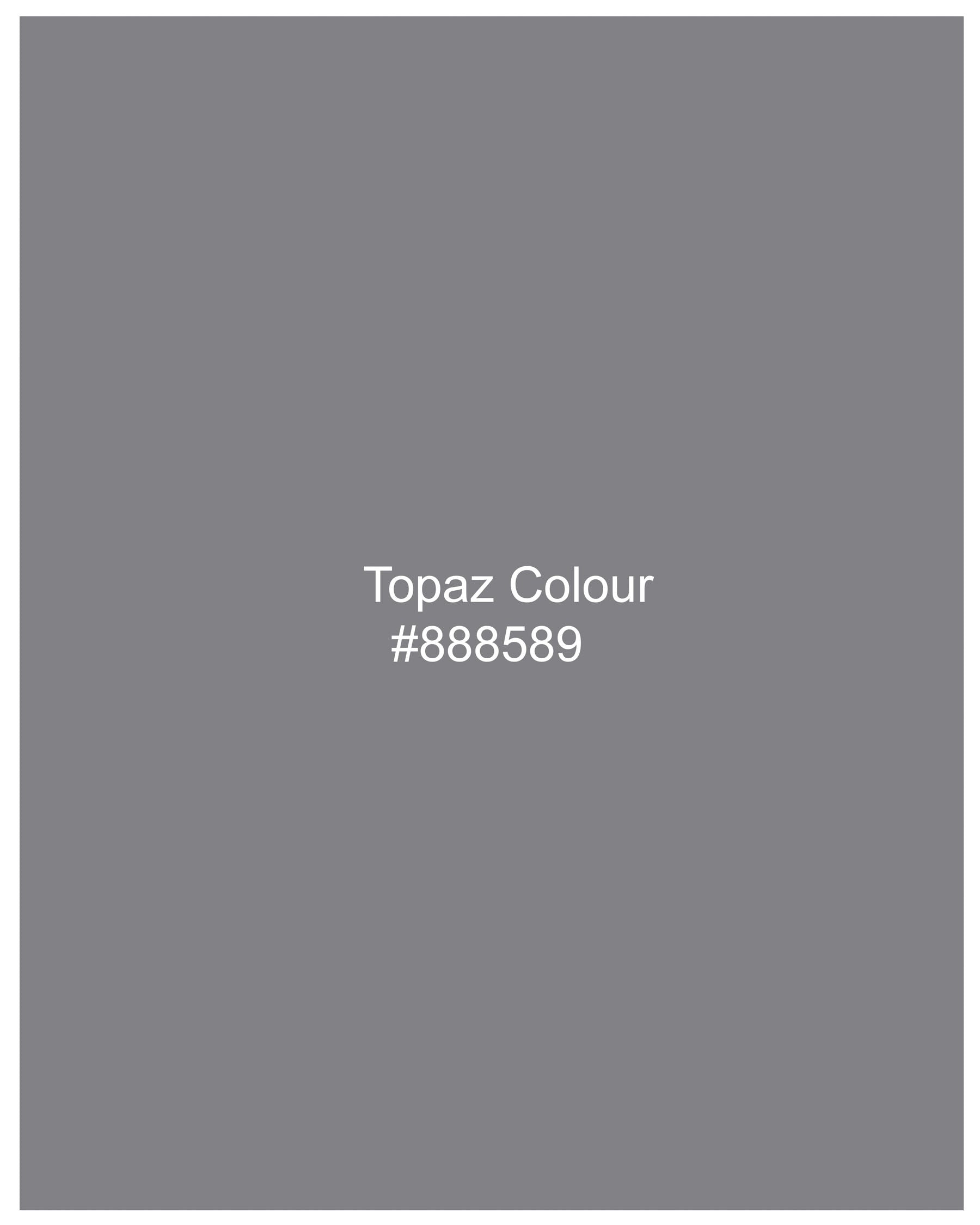 Topaz Silver Checked Pant