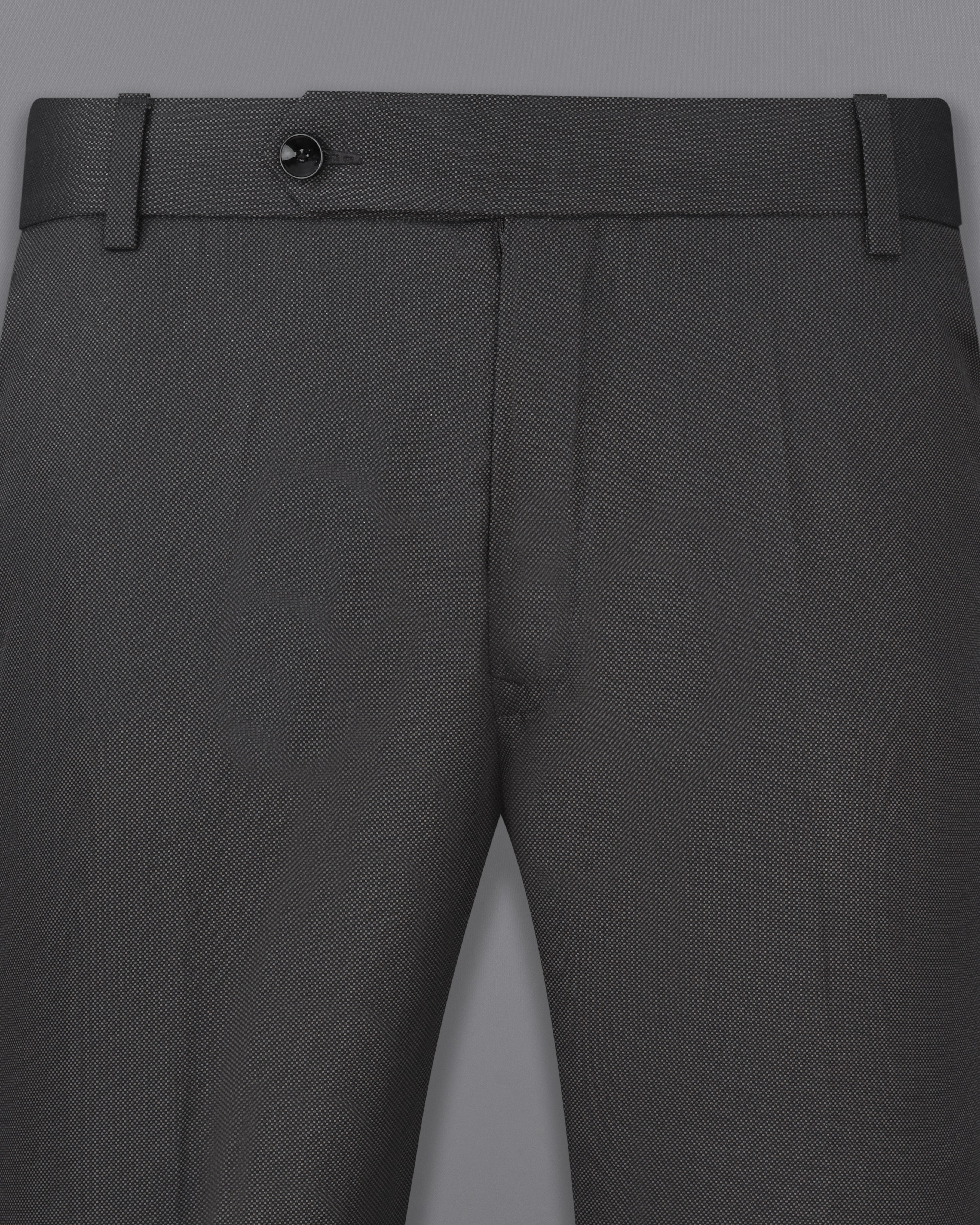 Fuscous Gray Textured Pant T2283-28, T2283-30, T2283-32, T2283-34, T2283-36, T2283-38, T2283-40, T2283-42, T2283-44