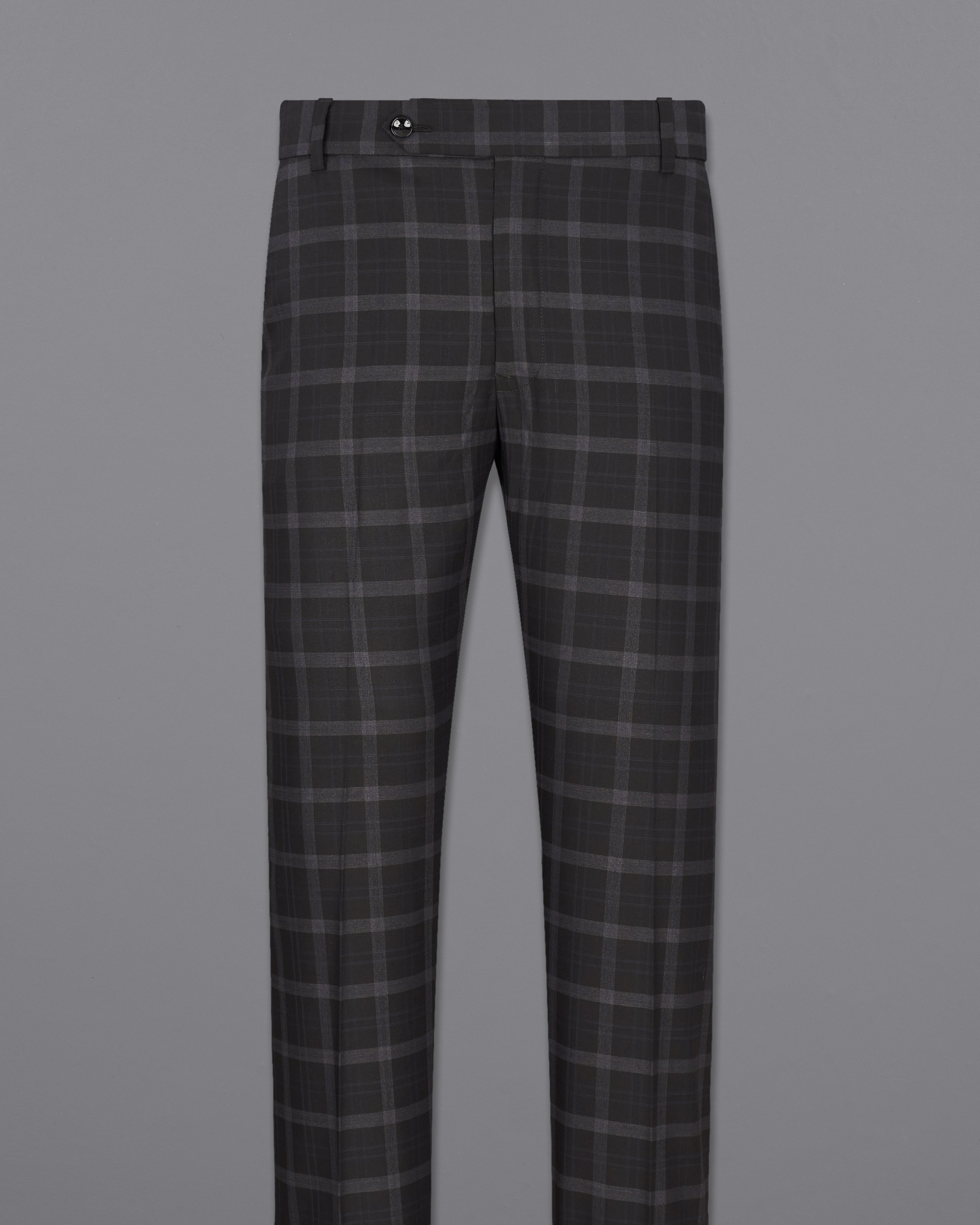 Bleached Cedar Black Plaid Pant T2294-28, T2294-30, T2294-32, T2294-34, T2294-36, T2294-38, T2294-40, T2294-42, T2294-44