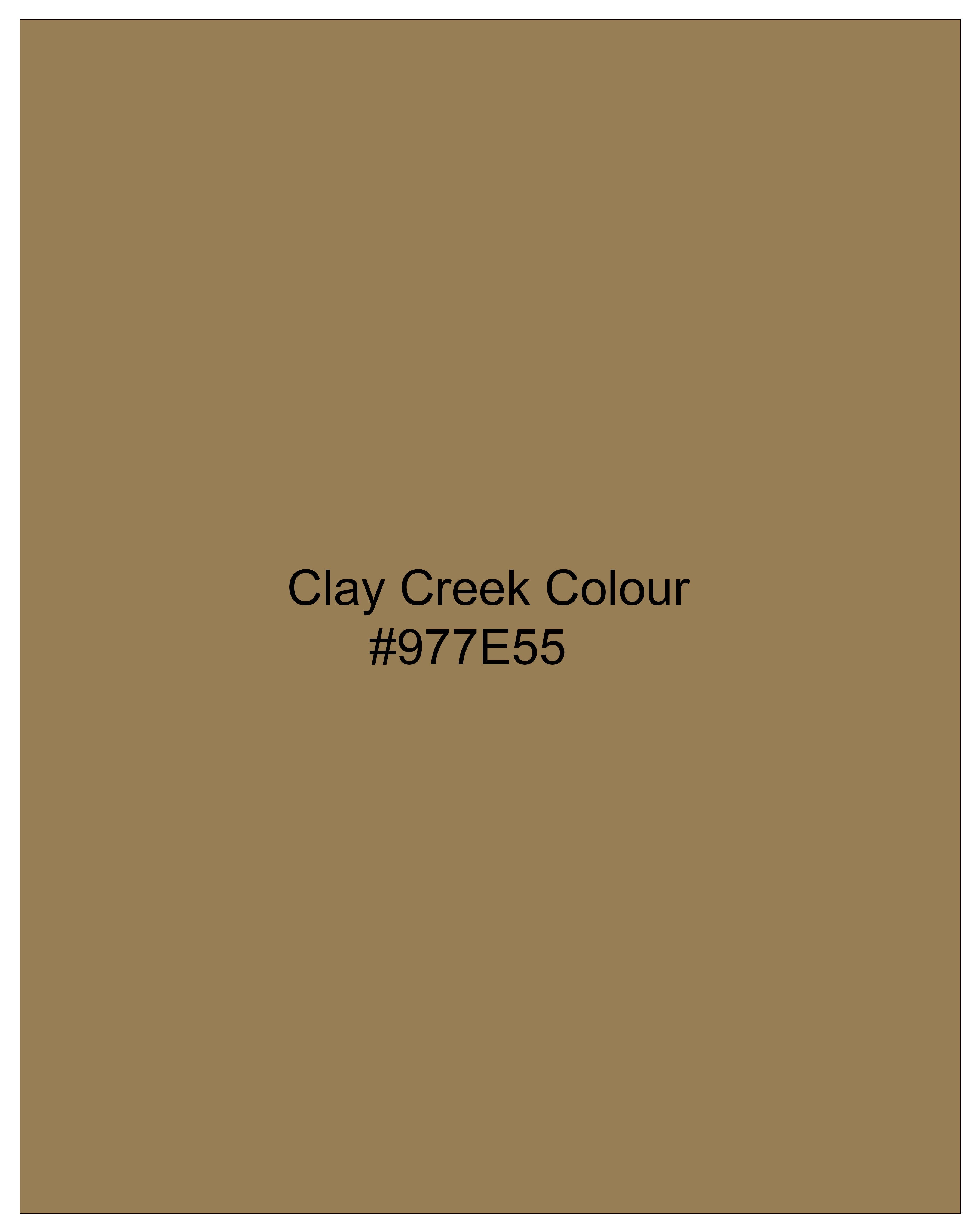 Clay Creek Brown Solid  Pant T2330-28, T2330-30, T2330-32, T2330-34, T2330-36, T2330-38, T2330-40, T2330-42, T2330-44