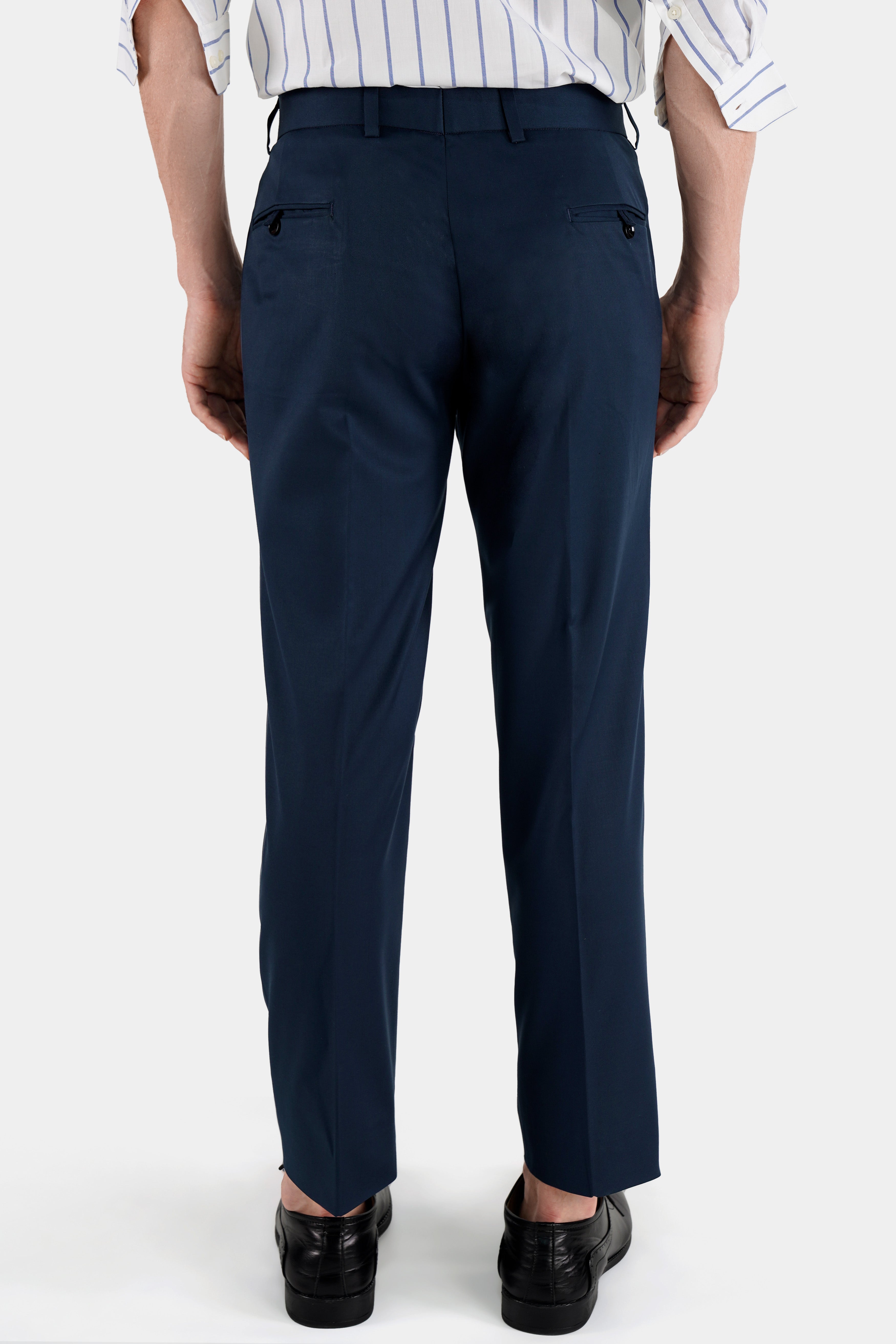 Charade Gray Wool Rich Pant T2729-28, T2729-30, T2729-32, T2729-34, T2729-36, T2729-38, T2729-40, T2729-42, T2729-44