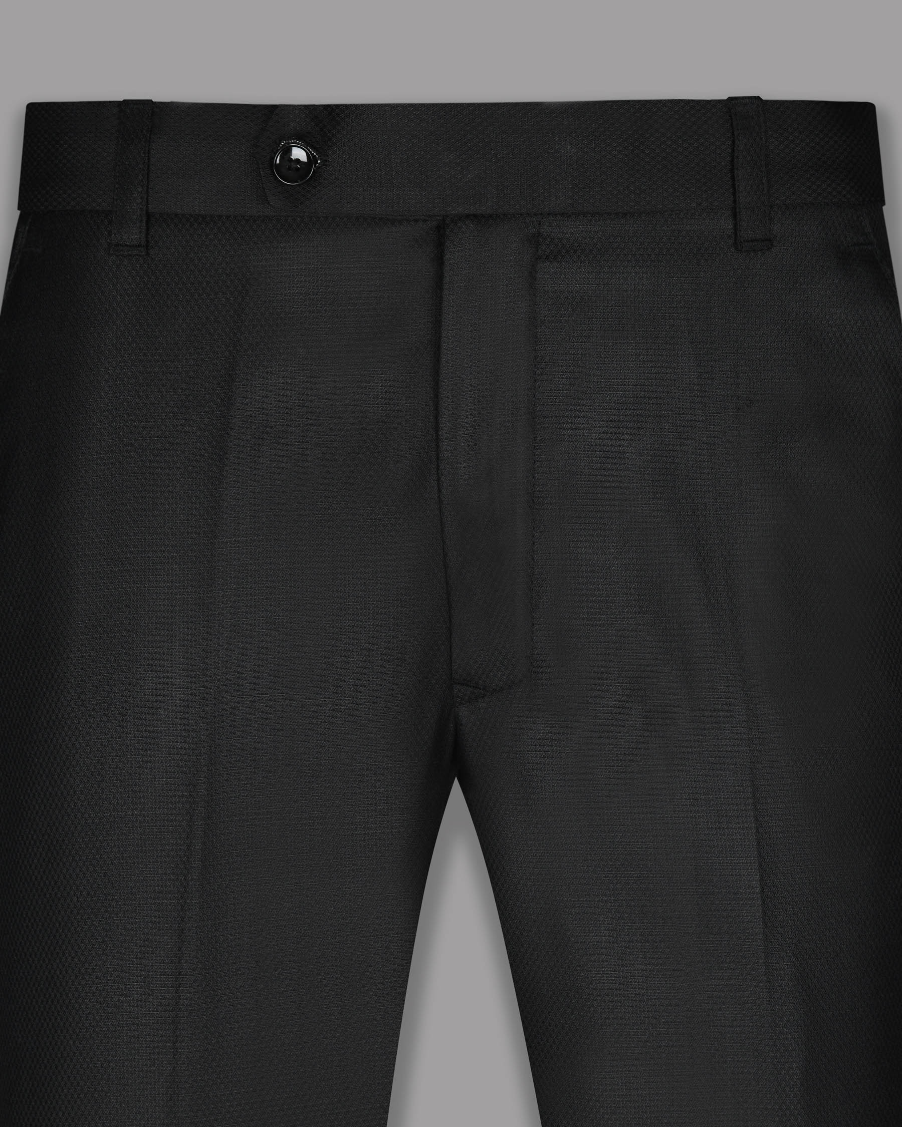 Jade Black Diamond Textured Trouser T316-40, T316-36, T316-34, T316-38, T316-42, T316-30, T316-28, T316-44, T316-32