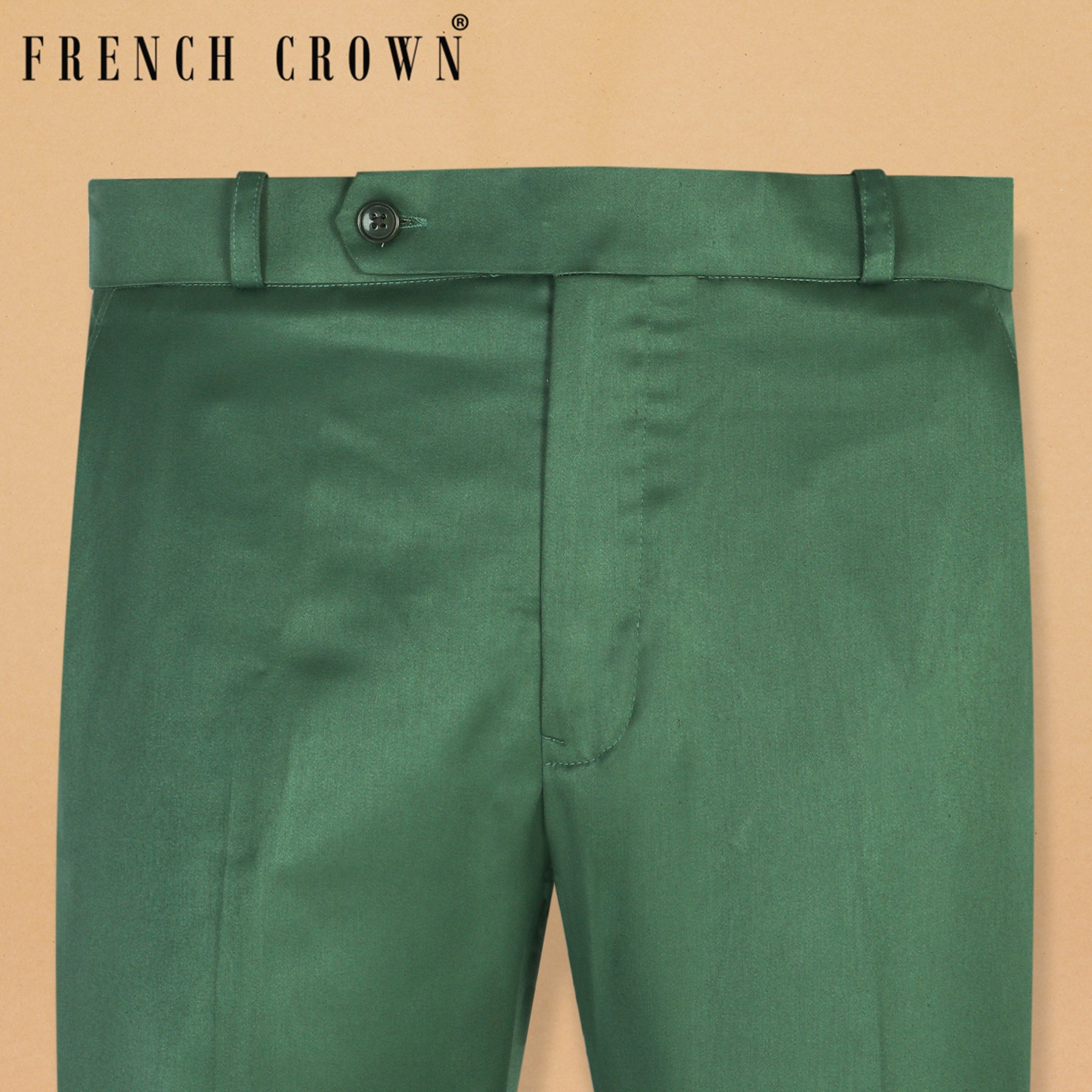 Sea Green Formal Pant