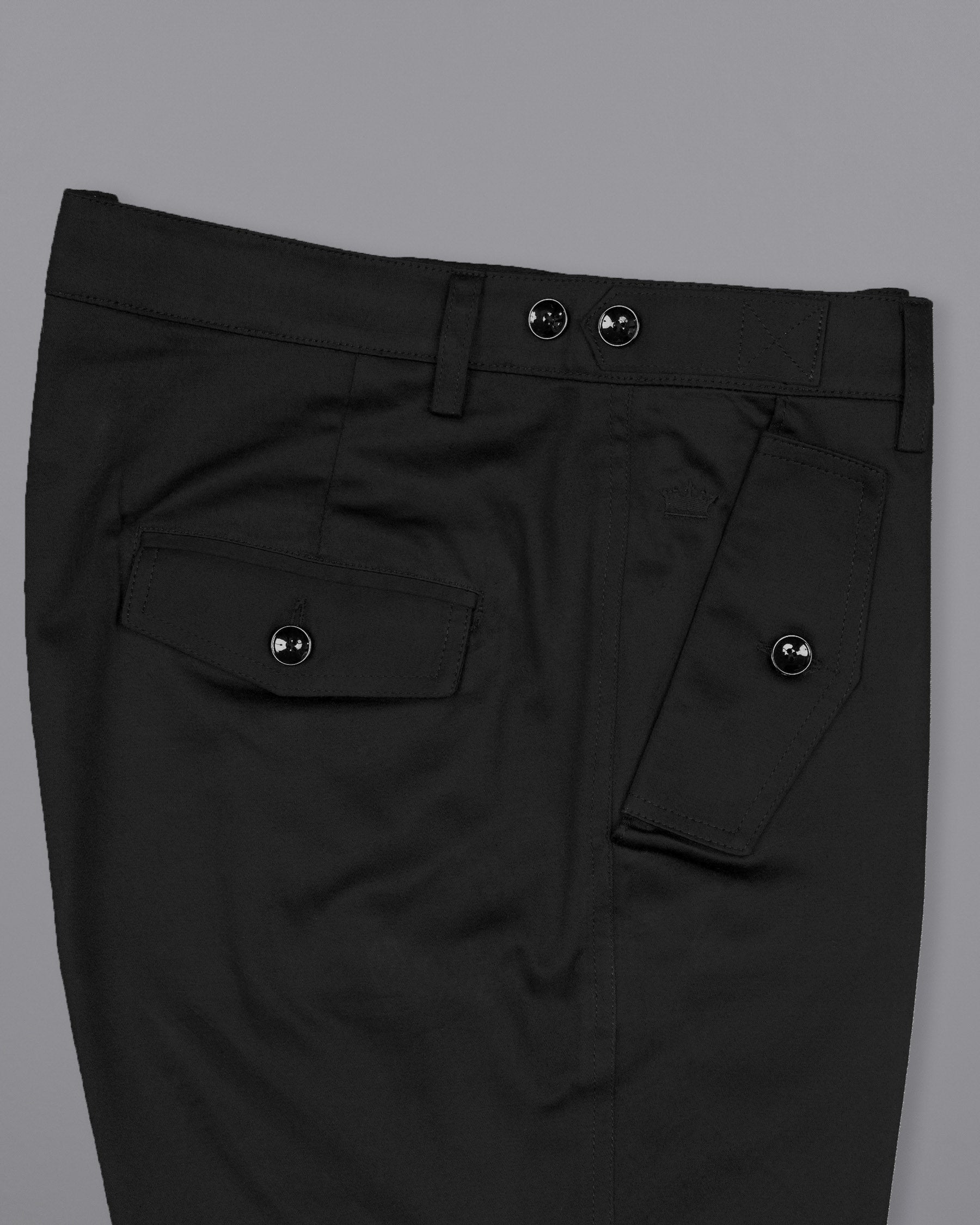 Jade Black Super Soft Premium Cotton Cargo Pant T900-CRG-28, T900-CRG-30, T900-CRG-32, T900-CRG-34, T900-CRG-36, T900-CRG-38, T900-CRG-40, T900-CRG-42, T900-CRG-44