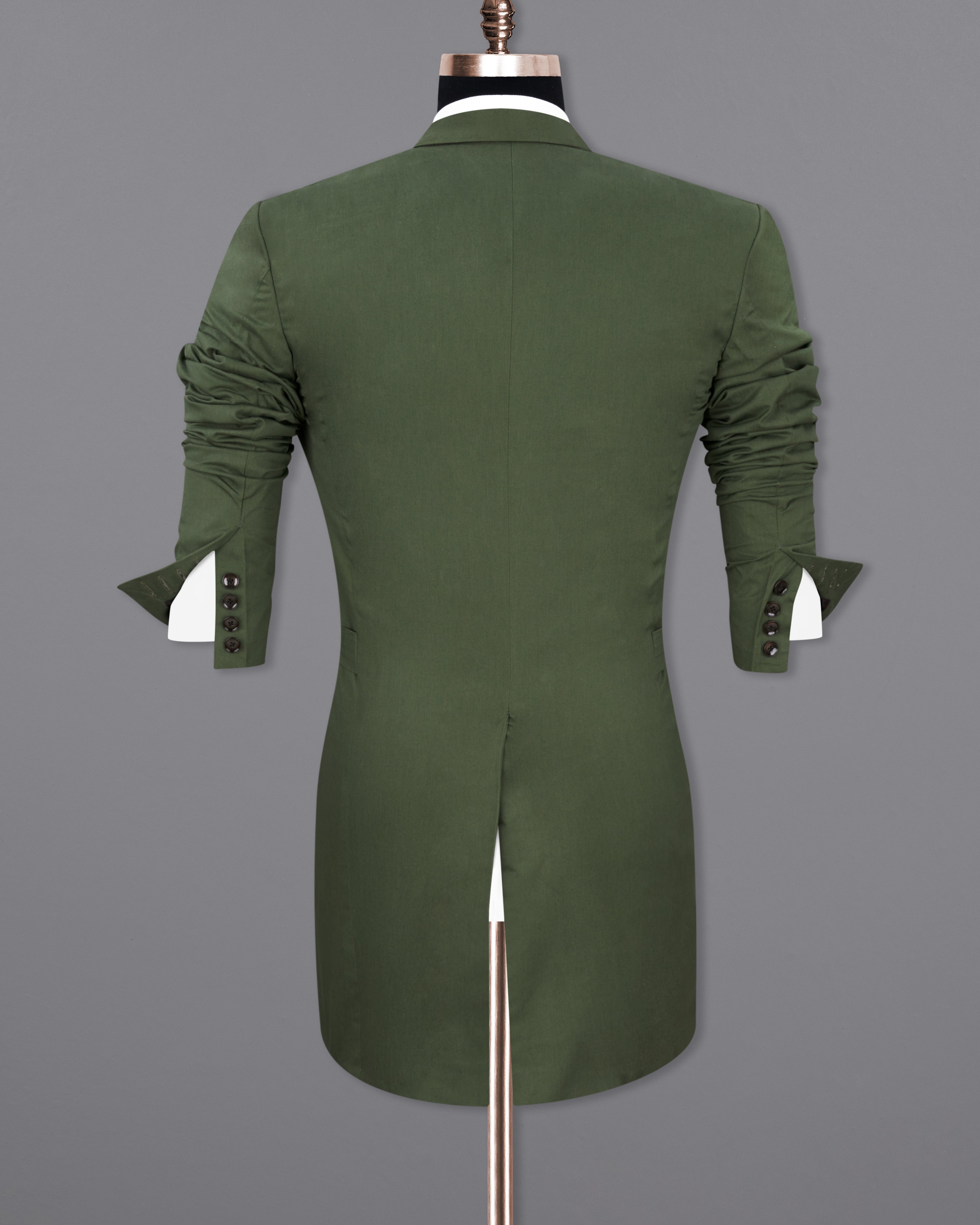 Rifle Green Premium Cotton Designer Trench Coat TCB2323-D35-36, TCB2323-D35-38, TCB2323-D35-40, TCB2323-D35-42, TCB2323-D35-44, TCB2323-D35-46, TCB2323-D35-48, TCB2323-D35-50, TCB2323-D35-52, TCB2323-D35-54, TCB2323-D35-56, TCB2323-D35-58, TCB2323-D35-60